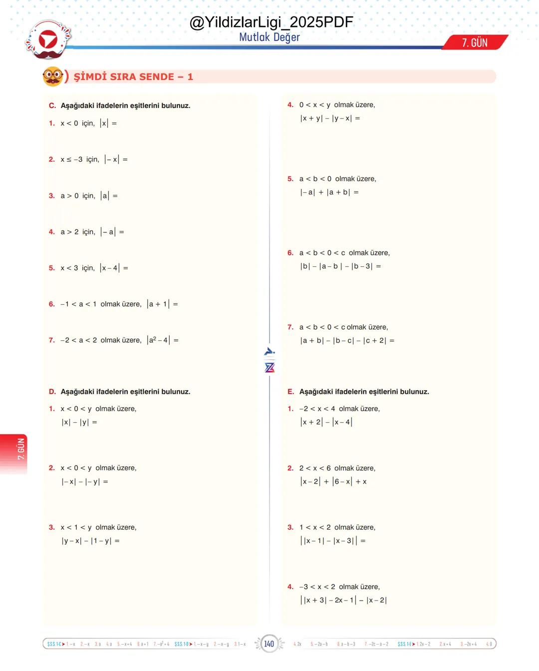 @YildizlarLigi_2025PDF
TYT-KPSS-DGS-ALES
10 GÜNDE
TEMEL ATMA
GARANTİ
MATEMATİK
VİDEO DERS KİTABI
Z
SELİM
YÜKSEL'le
PARAF YAYINLARI
Hedefine