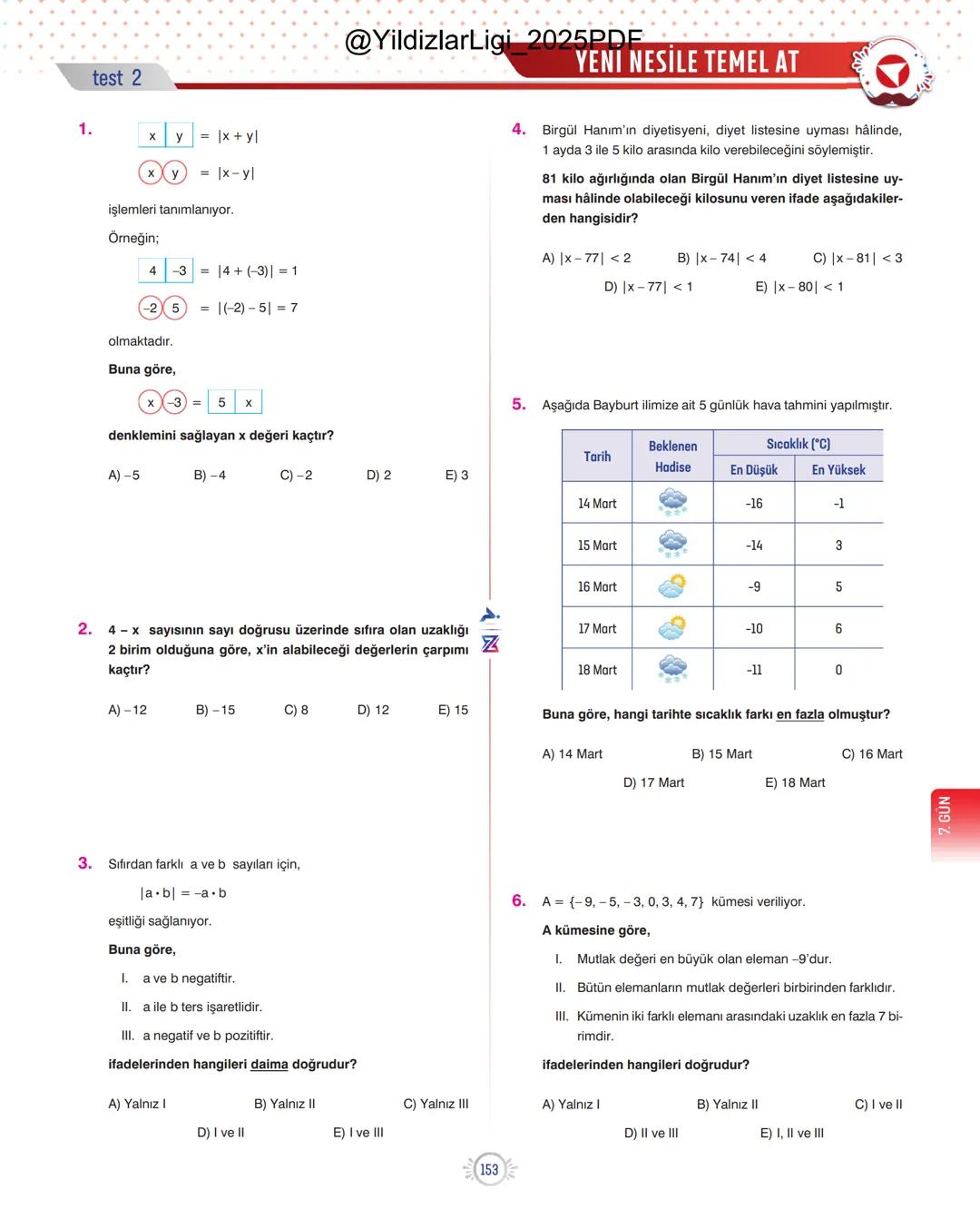 @YildizlarLigi_2025PDF
TYT-KPSS-DGS-ALES
10 GÜNDE
TEMEL ATMA
GARANTİ
MATEMATİK
VİDEO DERS KİTABI
Z
SELİM
YÜKSEL'le
PARAF YAYINLARI
Hedefine