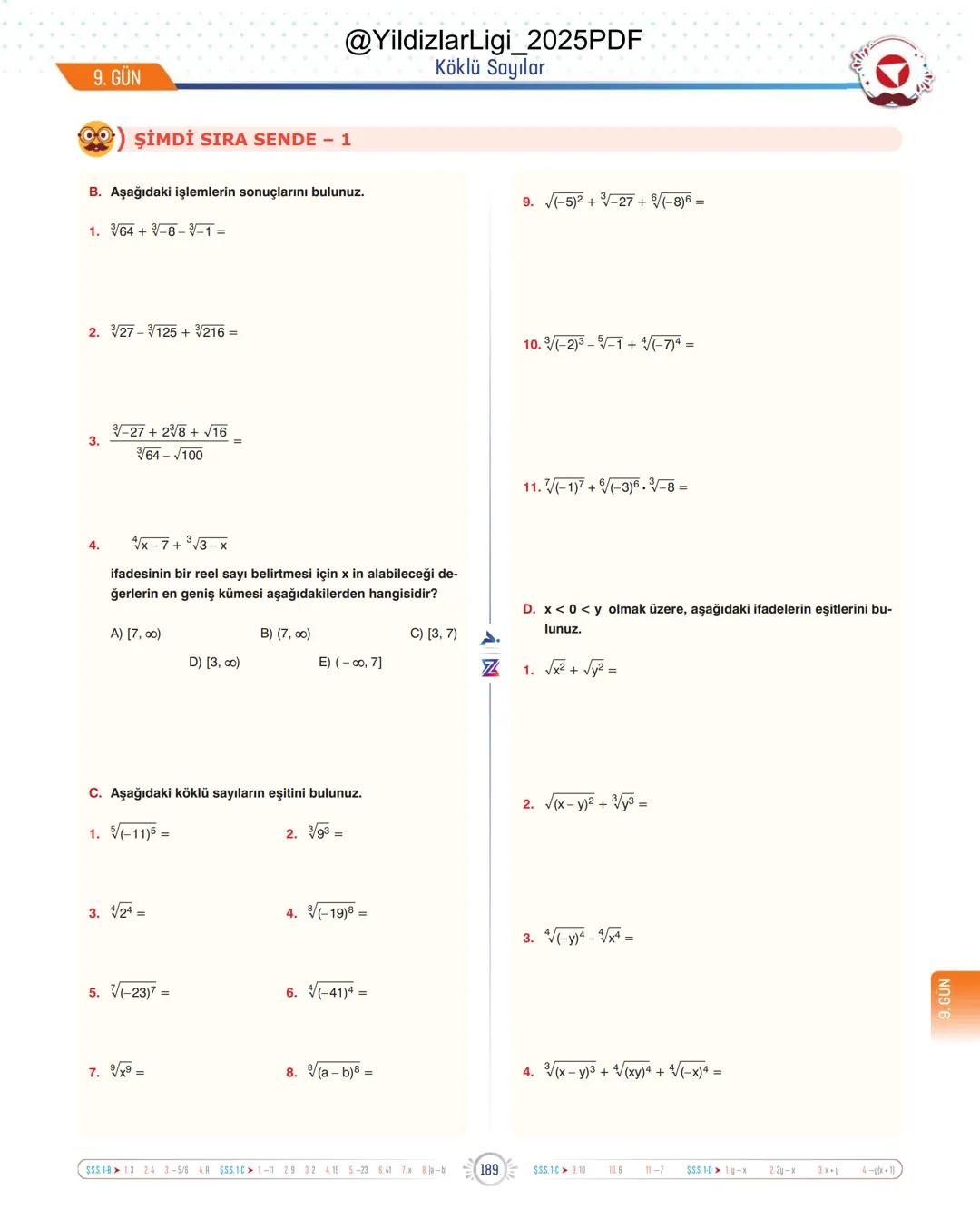 @YildizlarLigi_2025PDF
TYT-KPSS-DGS-ALES
10 GÜNDE
TEMEL ATMA
GARANTİ
MATEMATİK
VİDEO DERS KİTABI
Z
SELİM
YÜKSEL'le
PARAF YAYINLARI
Hedefine