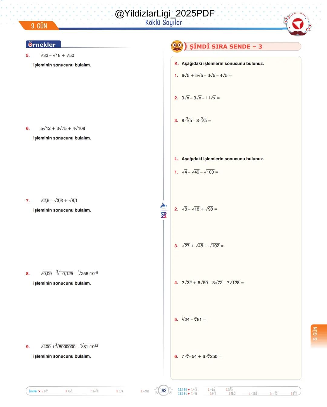 @YildizlarLigi_2025PDF
TYT-KPSS-DGS-ALES
10 GÜNDE
TEMEL ATMA
GARANTİ
MATEMATİK
VİDEO DERS KİTABI
Z
SELİM
YÜKSEL'le
PARAF YAYINLARI
Hedefine