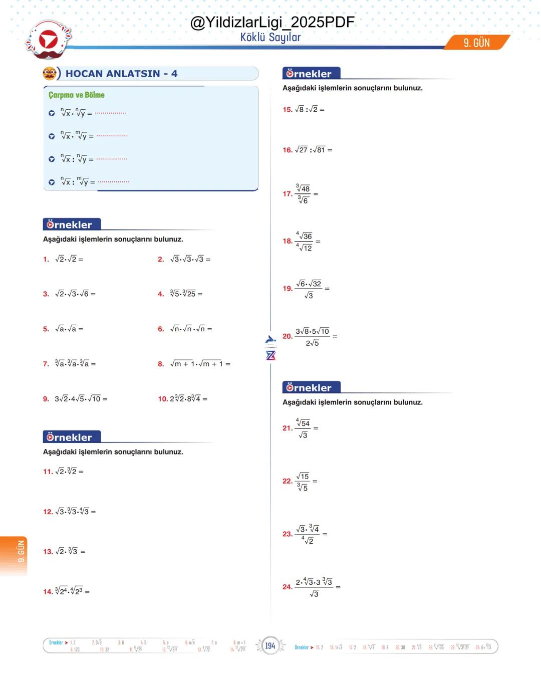 @YildizlarLigi_2025PDF
TYT-KPSS-DGS-ALES
10 GÜNDE
TEMEL ATMA
GARANTİ
MATEMATİK
VİDEO DERS KİTABI
Z
SELİM
YÜKSEL'le
PARAF YAYINLARI
Hedefine