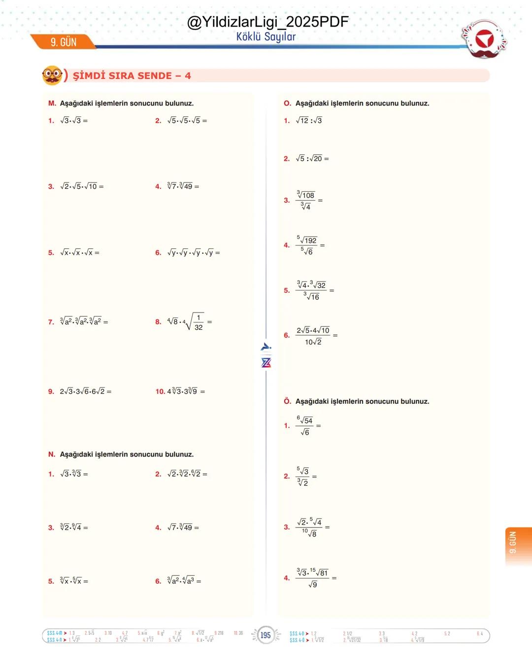 @YildizlarLigi_2025PDF
TYT-KPSS-DGS-ALES
10 GÜNDE
TEMEL ATMA
GARANTİ
MATEMATİK
VİDEO DERS KİTABI
Z
SELİM
YÜKSEL'le
PARAF YAYINLARI
Hedefine