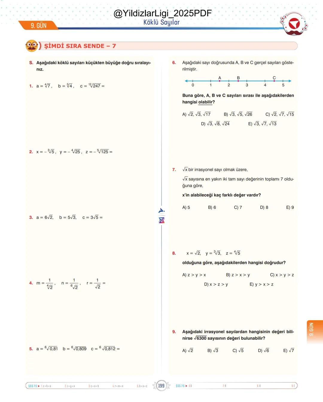 @YildizlarLigi_2025PDF
TYT-KPSS-DGS-ALES
10 GÜNDE
TEMEL ATMA
GARANTİ
MATEMATİK
VİDEO DERS KİTABI
Z
SELİM
YÜKSEL'le
PARAF YAYINLARI
Hedefine
