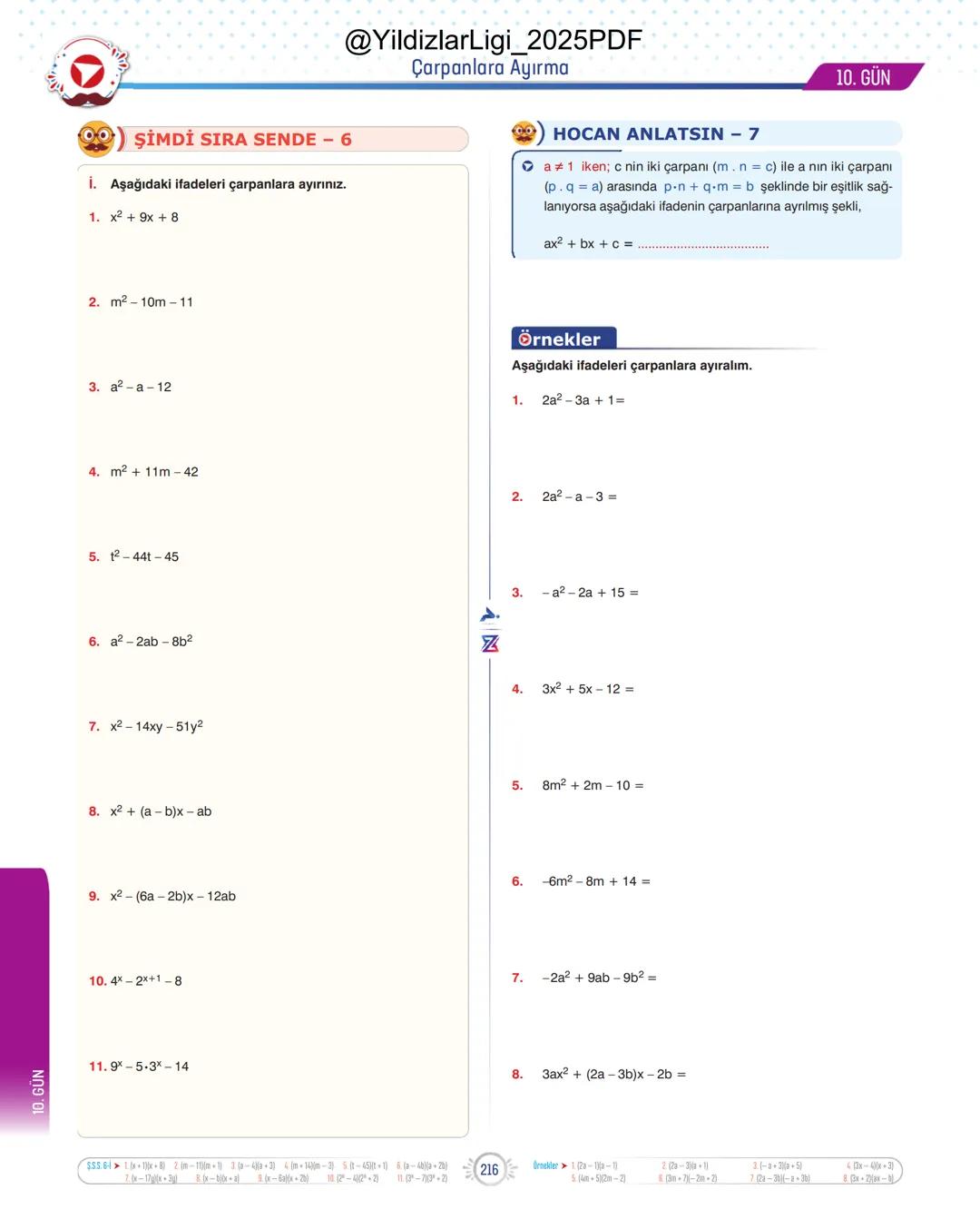 @YildizlarLigi_2025PDF
TYT-KPSS-DGS-ALES
10 GÜNDE
TEMEL ATMA
GARANTİ
MATEMATİK
VİDEO DERS KİTABI
Z
SELİM
YÜKSEL'le
PARAF YAYINLARI
Hedefine