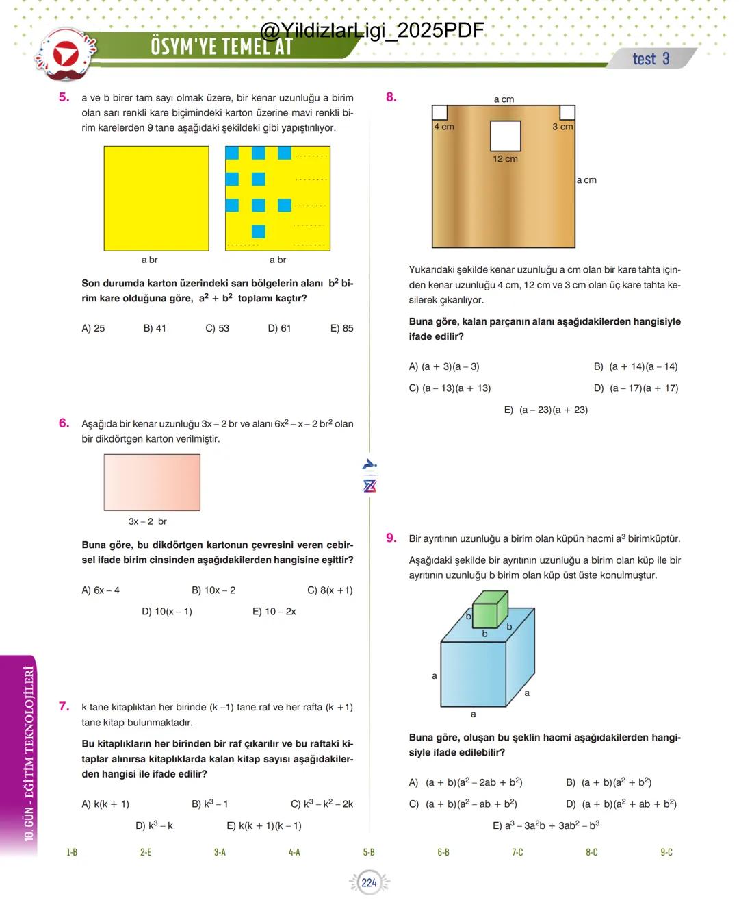 @YildizlarLigi_2025PDF
TYT-KPSS-DGS-ALES
10 GÜNDE
TEMEL ATMA
GARANTİ
MATEMATİK
VİDEO DERS KİTABI
Z
SELİM
YÜKSEL'le
PARAF YAYINLARI
Hedefine