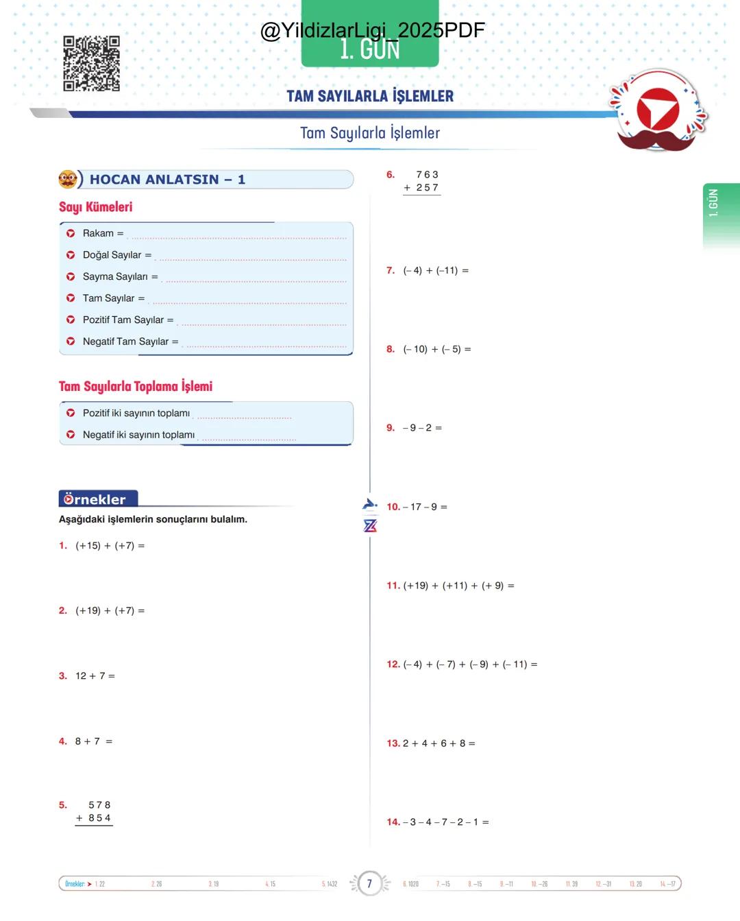 @YildizlarLigi_2025PDF
TYT-KPSS-DGS-ALES
10 GÜNDE
TEMEL ATMA
GARANTİ
MATEMATİK
VİDEO DERS KİTABI
Z
SELİM
YÜKSEL'le
PARAF YAYINLARI
Hedefine