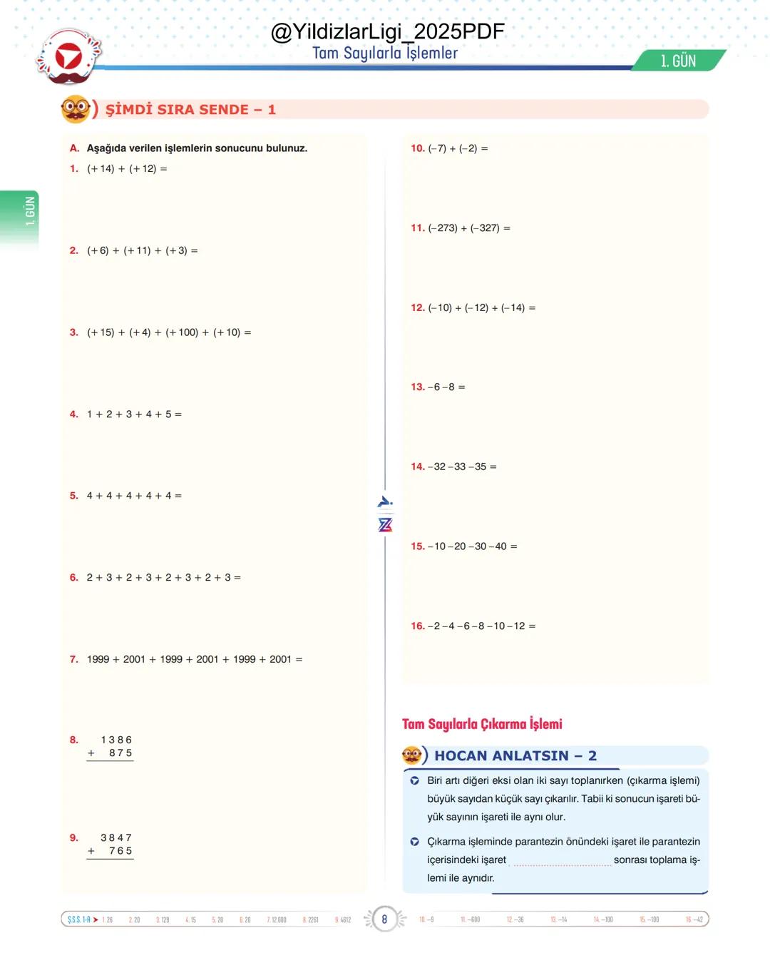 @YildizlarLigi_2025PDF
TYT-KPSS-DGS-ALES
10 GÜNDE
TEMEL ATMA
GARANTİ
MATEMATİK
VİDEO DERS KİTABI
Z
SELİM
YÜKSEL'le
PARAF YAYINLARI
Hedefine