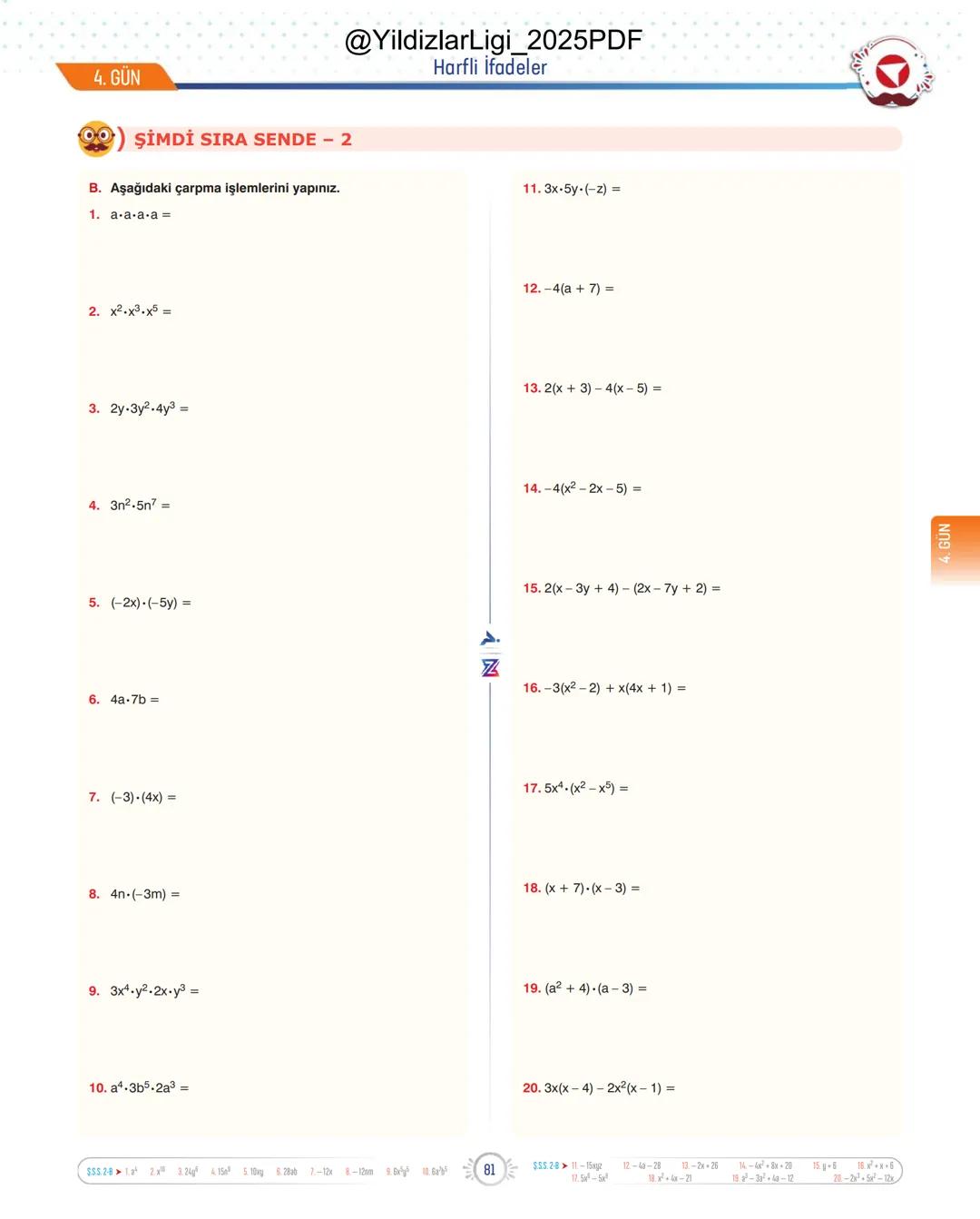 @YildizlarLigi_2025PDF
TYT-KPSS-DGS-ALES
10 GÜNDE
TEMEL ATMA
GARANTİ
MATEMATİK
VİDEO DERS KİTABI
Z
SELİM
YÜKSEL'le
PARAF YAYINLARI
Hedefine