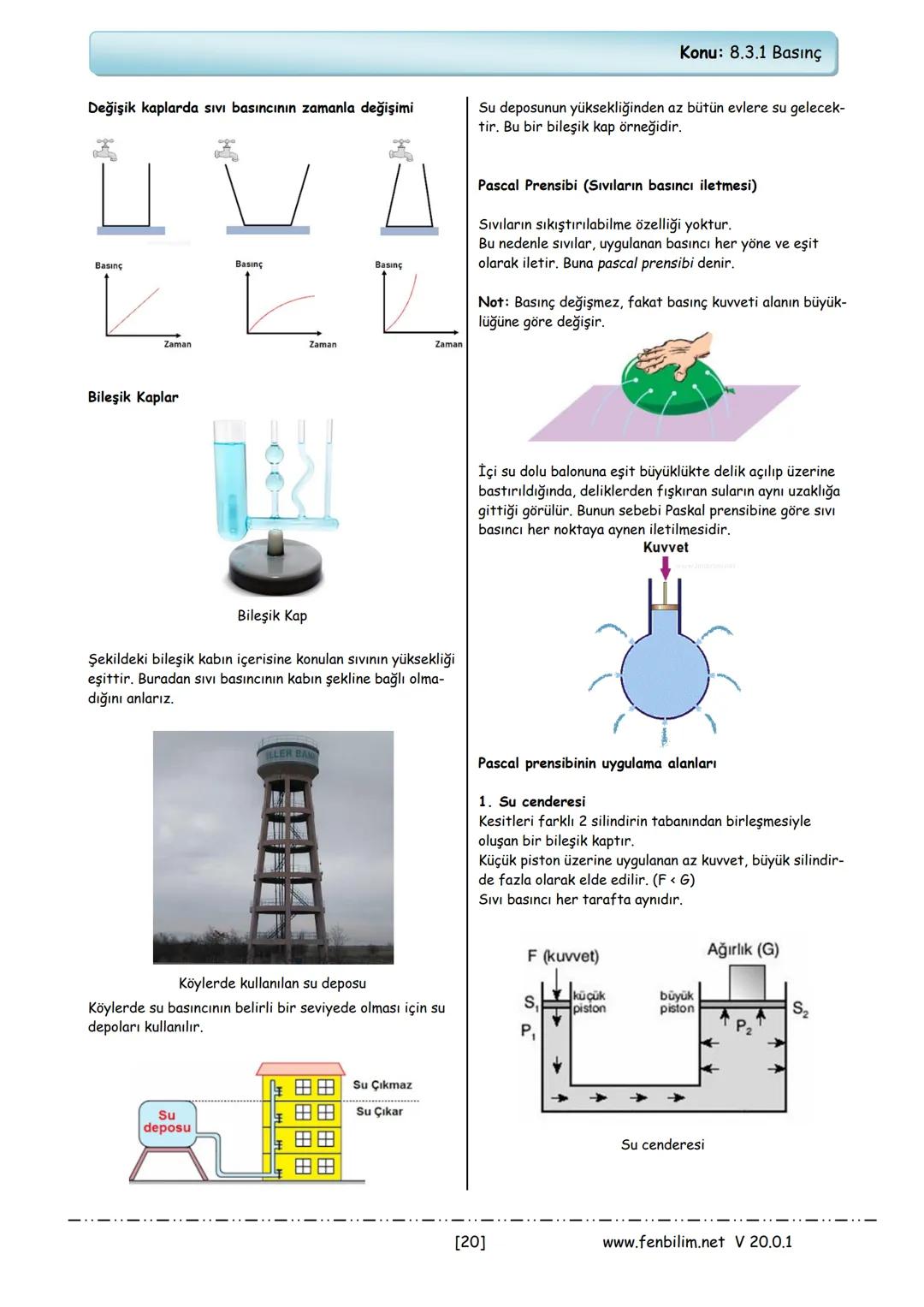 # 8.Sınıf Fen Bilimleri Ders Notları
Barış ZEREN
Fen Bilimleri Öğretmeni
www.fenbilim.net V 20.0.1 1.Ünite: Mevsimler ve İklim
Konu: 8.1.1