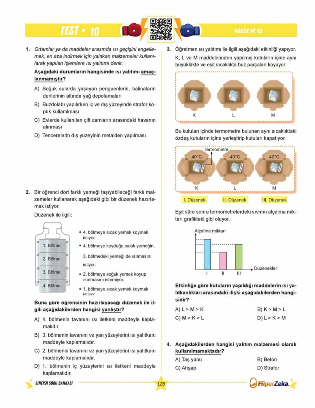 SINAVA HAZIRLIK
YENİ
NESİL
Burhan BOZTAŞ Süleyman ALTINTAŞ
OKULA YARDIMCI
Sinerji S
Fen Bilimleri
6.
Sınıf
Soru
Bankası
ORKod Alolli Tahta
Ç