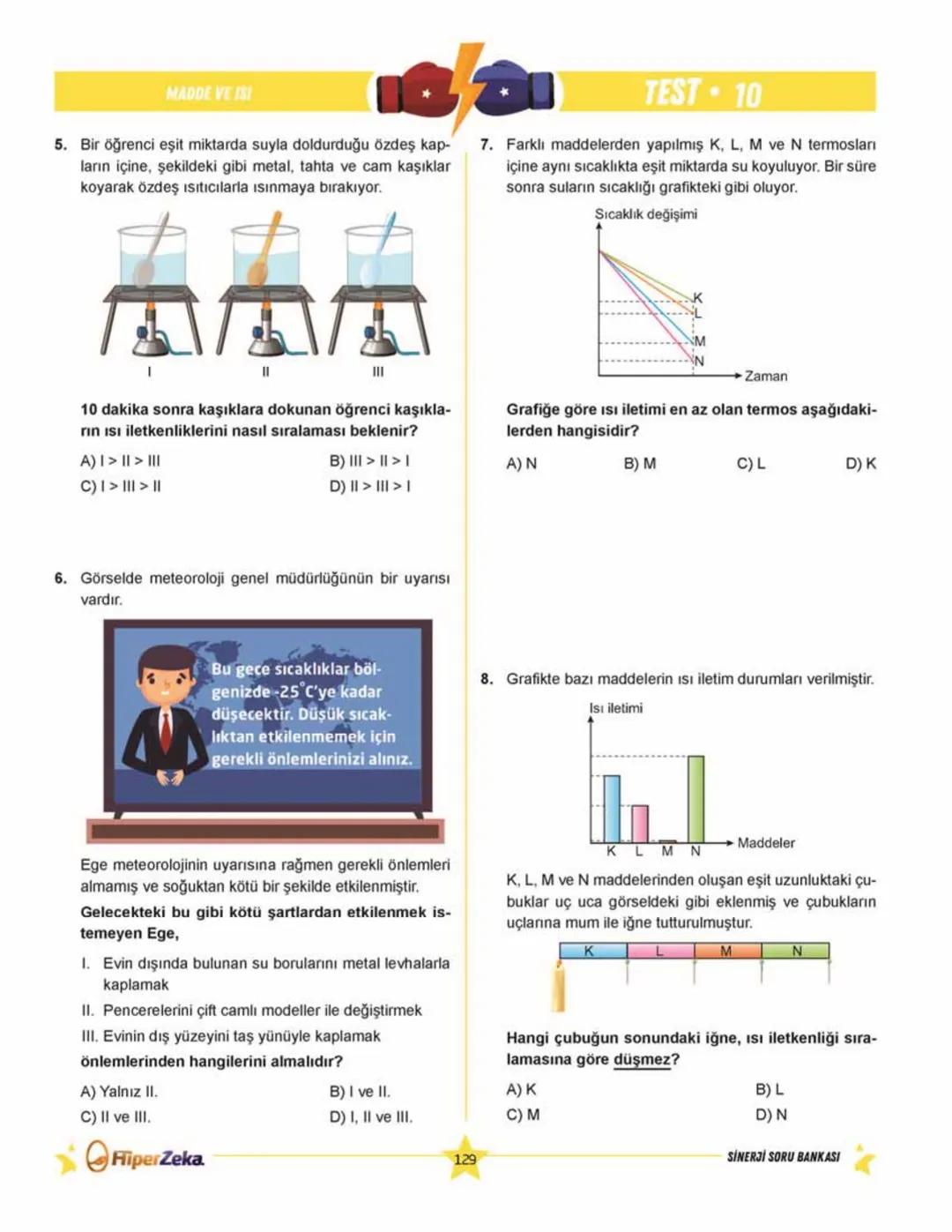 SINAVA HAZIRLIK
YENİ
NESİL
Burhan BOZTAŞ Süleyman ALTINTAŞ
OKULA YARDIMCI
Sinerji S
Fen Bilimleri
6.
Sınıf
Soru
Bankası
ORKod Alolli Tahta
Ç