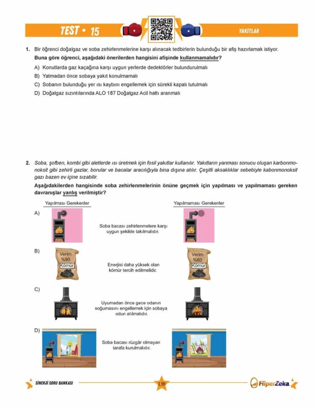 SINAVA HAZIRLIK
YENİ
NESİL
Burhan BOZTAŞ Süleyman ALTINTAŞ
OKULA YARDIMCI
Sinerji S
Fen Bilimleri
6.
Sınıf
Soru
Bankası
ORKod Alolli Tahta
Ç