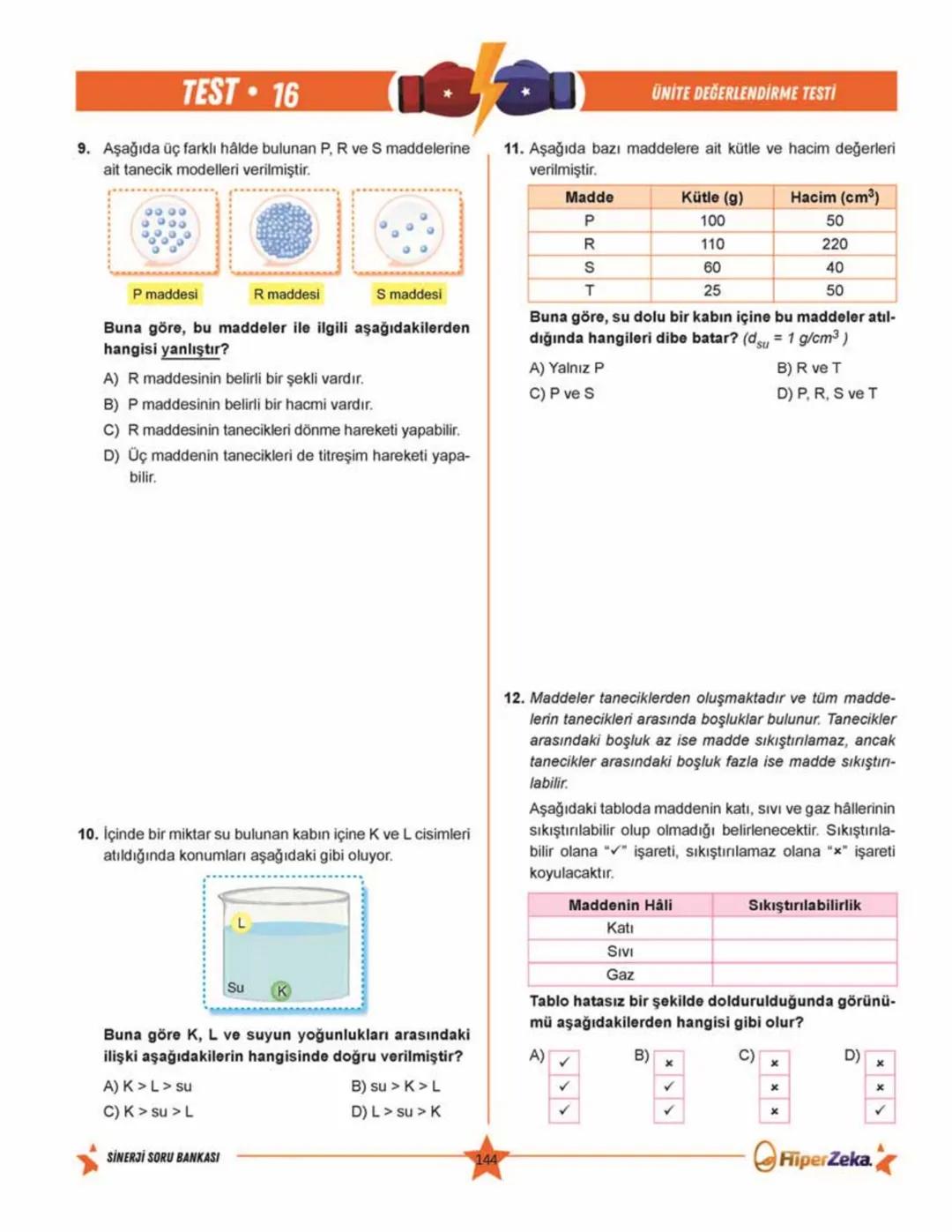 SINAVA HAZIRLIK
YENİ
NESİL
Burhan BOZTAŞ Süleyman ALTINTAŞ
OKULA YARDIMCI
Sinerji S
Fen Bilimleri
6.
Sınıf
Soru
Bankası
ORKod Alolli Tahta
Ç