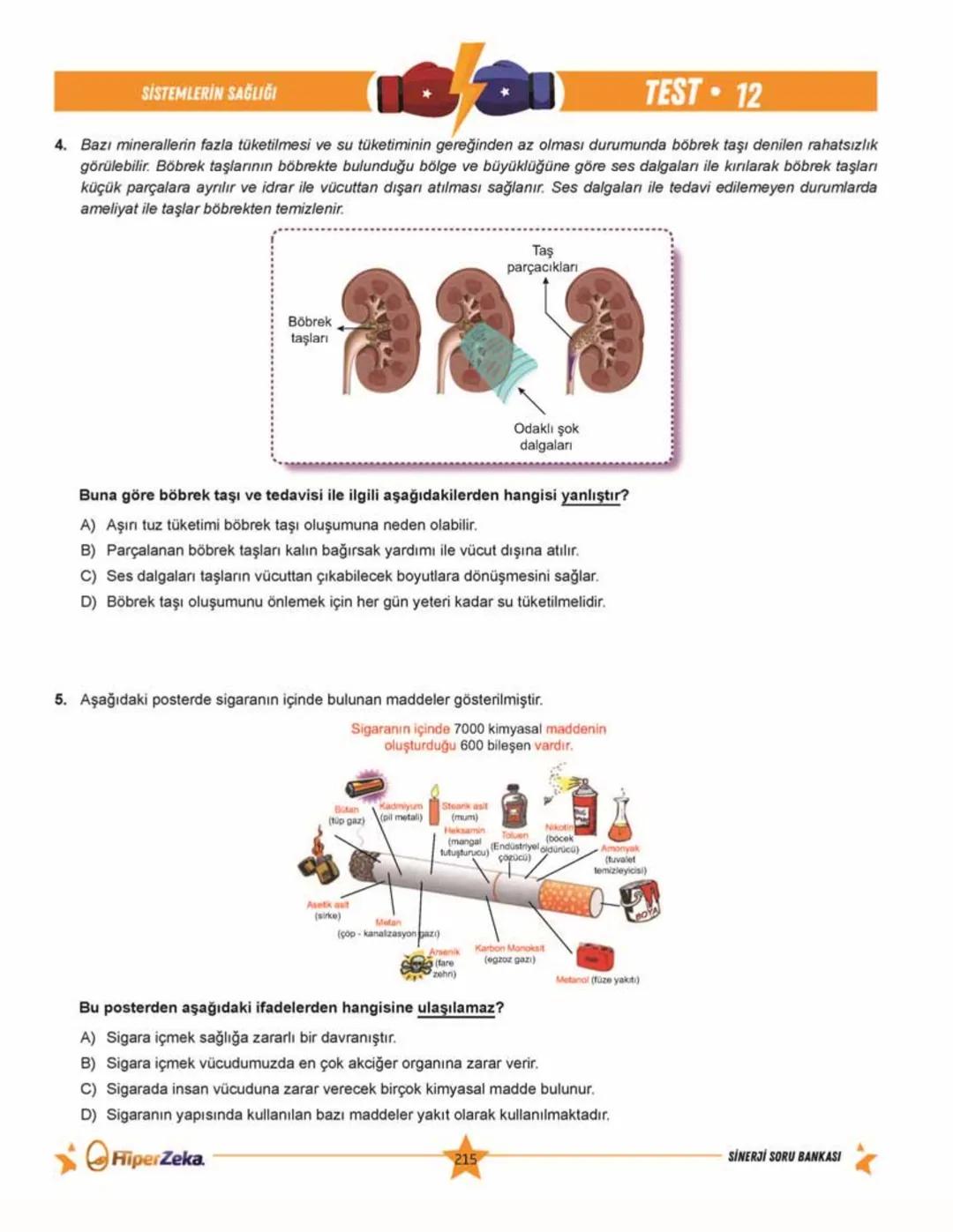 SINAVA HAZIRLIK
YENİ
NESİL
Burhan BOZTAŞ Süleyman ALTINTAŞ
OKULA YARDIMCI
Sinerji S
Fen Bilimleri
6.
Sınıf
Soru
Bankası
ORKod Alolli Tahta
Ç