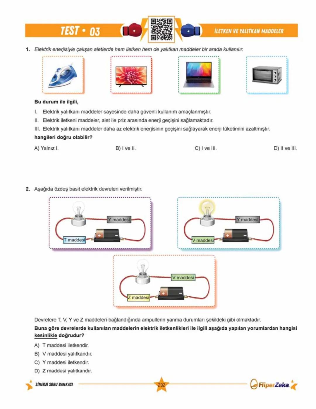 SINAVA HAZIRLIK
YENİ
NESİL
Burhan BOZTAŞ Süleyman ALTINTAŞ
OKULA YARDIMCI
Sinerji S
Fen Bilimleri
6.
Sınıf
Soru
Bankası
ORKod Alolli Tahta
Ç