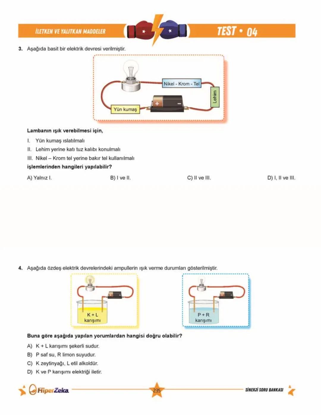 SINAVA HAZIRLIK
YENİ
NESİL
Burhan BOZTAŞ Süleyman ALTINTAŞ
OKULA YARDIMCI
Sinerji S
Fen Bilimleri
6.
Sınıf
Soru
Bankası
ORKod Alolli Tahta
Ç
