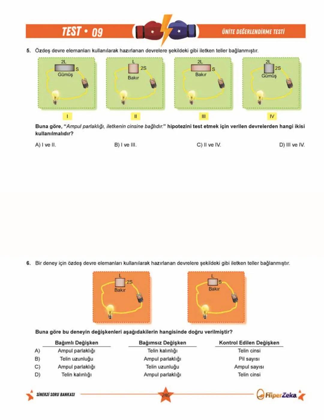 SINAVA HAZIRLIK
YENİ
NESİL
Burhan BOZTAŞ Süleyman ALTINTAŞ
OKULA YARDIMCI
Sinerji S
Fen Bilimleri
6.
Sınıf
Soru
Bankası
ORKod Alolli Tahta
Ç