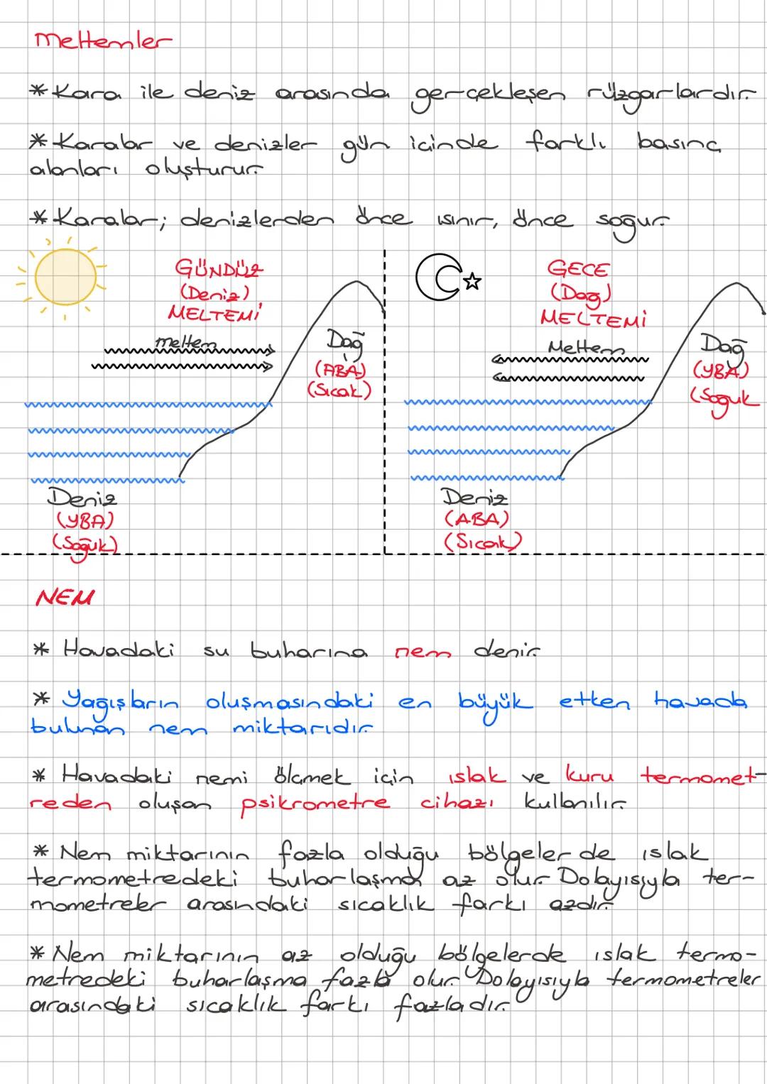 B) İklim ve Hava Hareketleri
a) Hava Olayları
*Dünya'nın etrafını saran gaz tabakasına atmosfer denir.
* Atmosferin %78'i Azot , %21'i Oksij