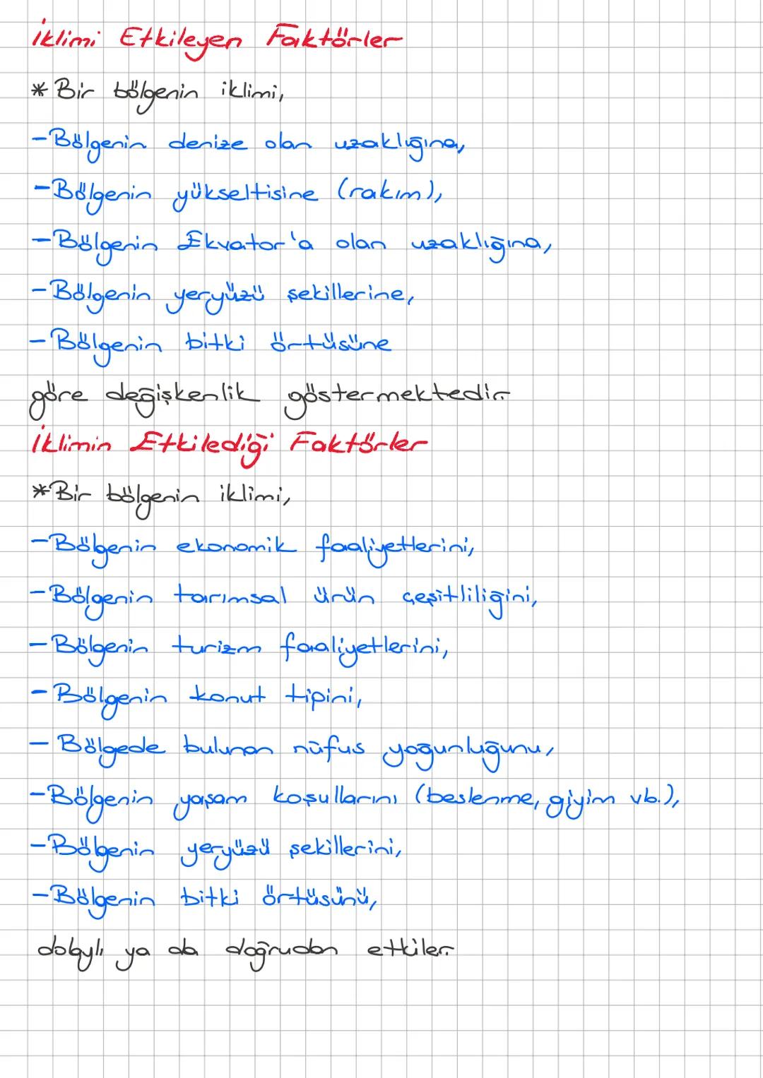 B) İklim ve Hava Hareketleri
a) Hava Olayları
*Dünya'nın etrafını saran gaz tabakasına atmosfer denir.
* Atmosferin %78'i Azot , %21'i Oksij