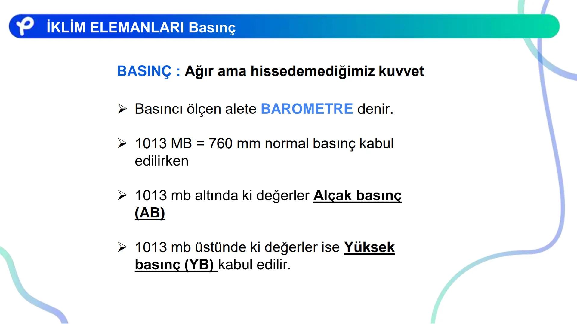 COĞRAFYA
İKLİM BİLGİSİ # İKLİM ELEMANLARI:
- Sıcaklık
- Nemlilik ve Yağış
- Basınç
- Rüzgarlar ## Atmosfer ve Katmanları
Azot (%78)
Oksije