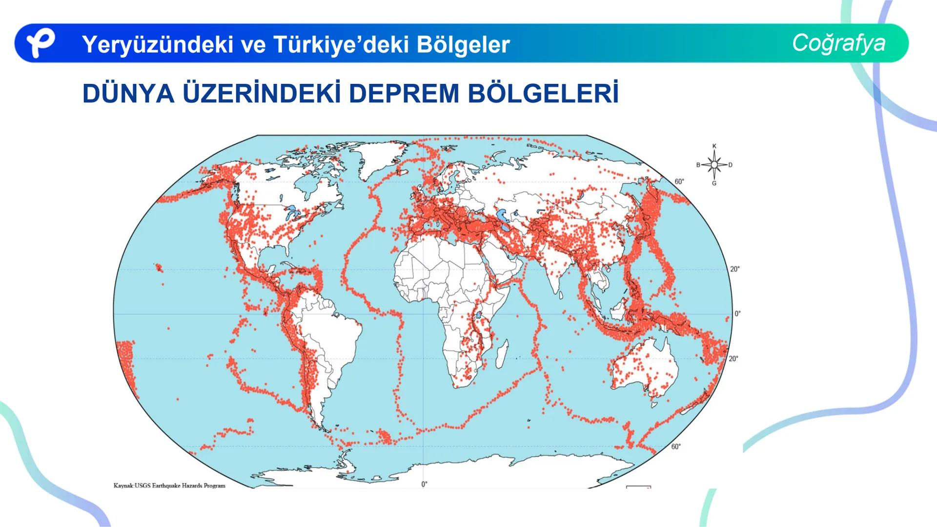 COĞRAFYA
YERYÜZÜNDEKİ VE
TÜRKIYE'DEKİ BÖLGELER ## Yeryüzündeki ve Türkiye'deki Bölgeler
Coğrafya
**Bölge;** Herhangi bir yerin tabii ve b