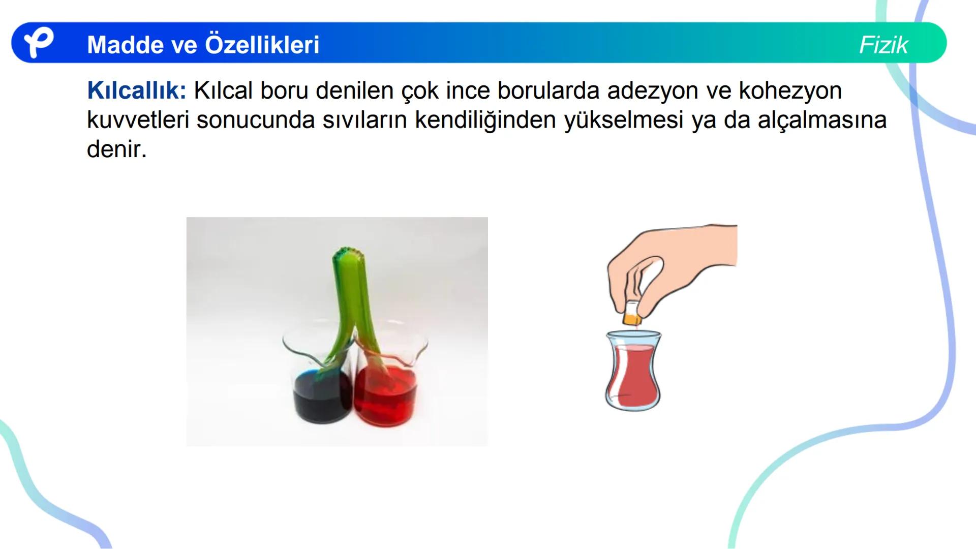 Fizik
MADDE VE ÖZELLİKLERİ ## Madde ve Özellikleri
**Madde:**
Kütlesi, hacmi ve eylemsizliği olan her şeye madde denir.
Fizik Madde ve Öze