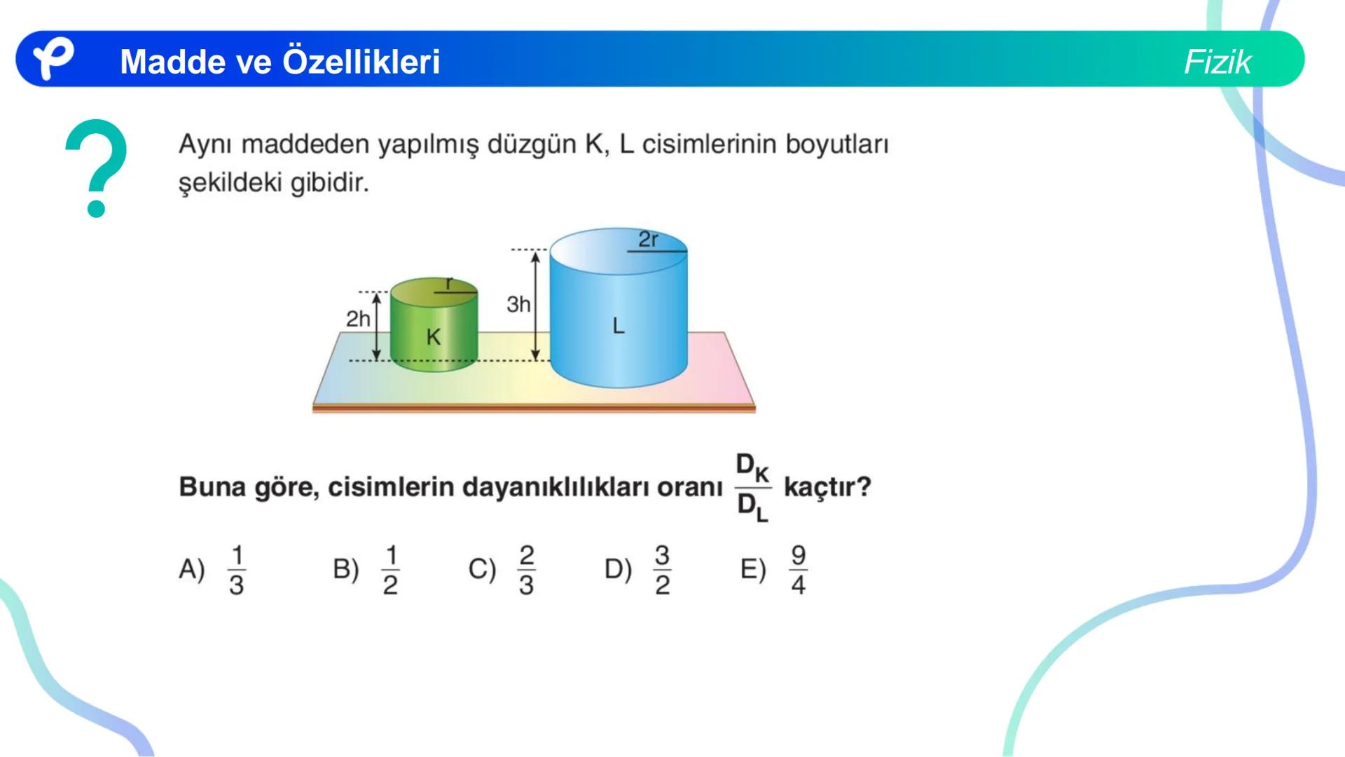 Fizik
MADDE VE ÖZELLİKLERİ ## Madde ve Özellikleri
**Madde:**
Kütlesi, hacmi ve eylemsizliği olan her şeye madde denir.
Fizik Madde ve Öze