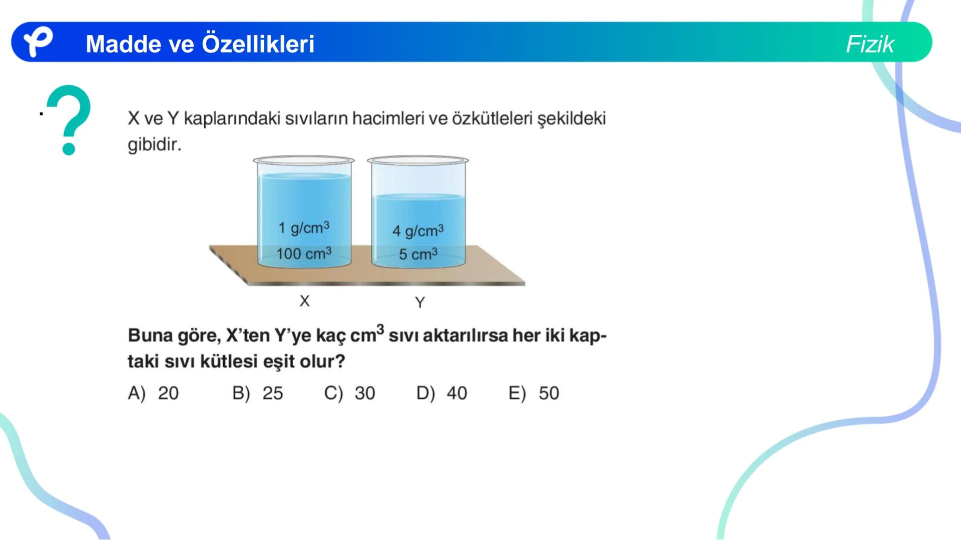Fizik
MADDE VE ÖZELLİKLERİ ## Madde ve Özellikleri
**Madde:**
Kütlesi, hacmi ve eylemsizliği olan her şeye madde denir.
Fizik Madde ve Öze