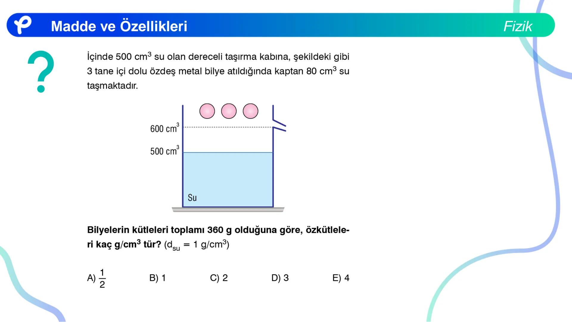 Fizik
MADDE VE ÖZELLİKLERİ ## Madde ve Özellikleri
**Madde:**
Kütlesi, hacmi ve eylemsizliği olan her şeye madde denir.
Fizik Madde ve Öze