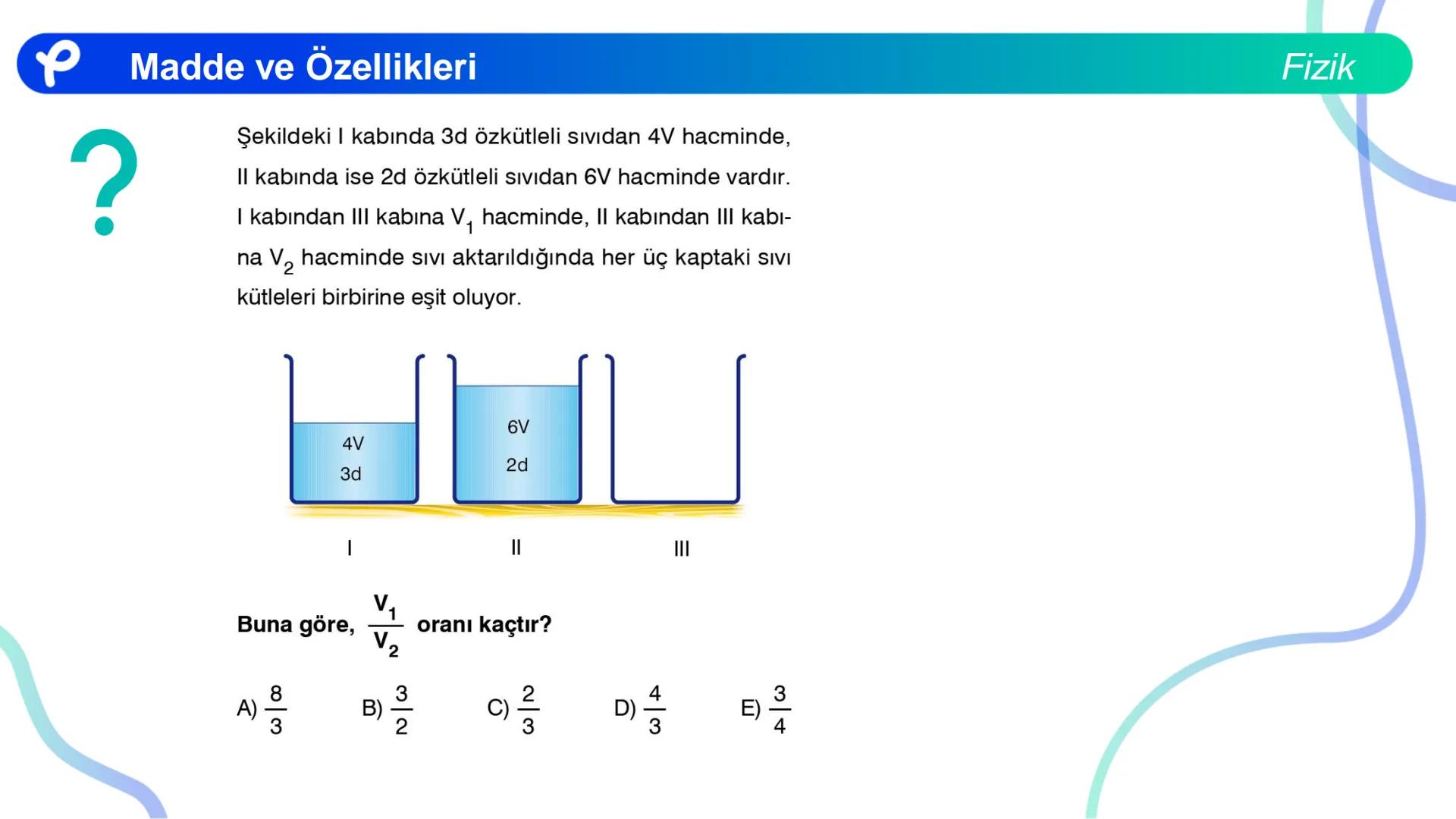 Fizik
MADDE VE ÖZELLİKLERİ ## Madde ve Özellikleri
**Madde:**
Kütlesi, hacmi ve eylemsizliği olan her şeye madde denir.
Fizik Madde ve Öze