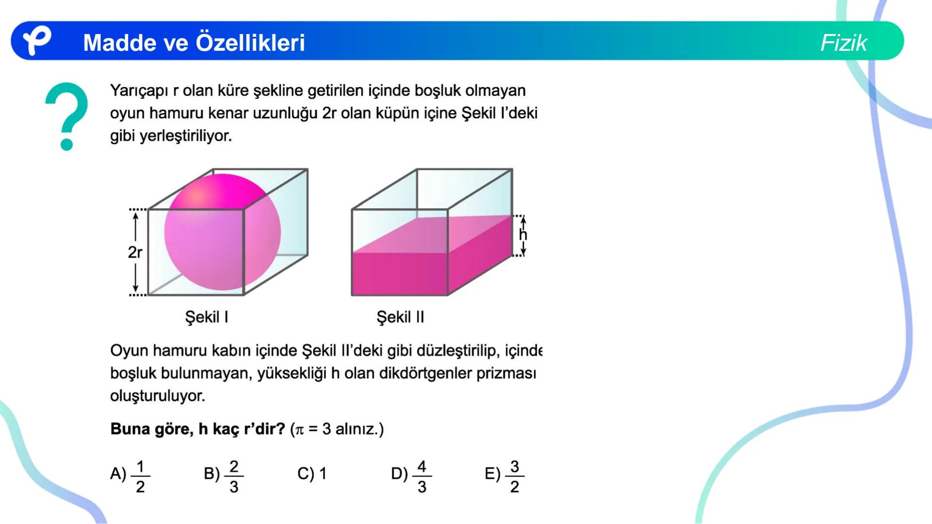 Fizik
MADDE VE ÖZELLİKLERİ ## Madde ve Özellikleri
**Madde:**
Kütlesi, hacmi ve eylemsizliği olan her şeye madde denir.
Fizik Madde ve Öze