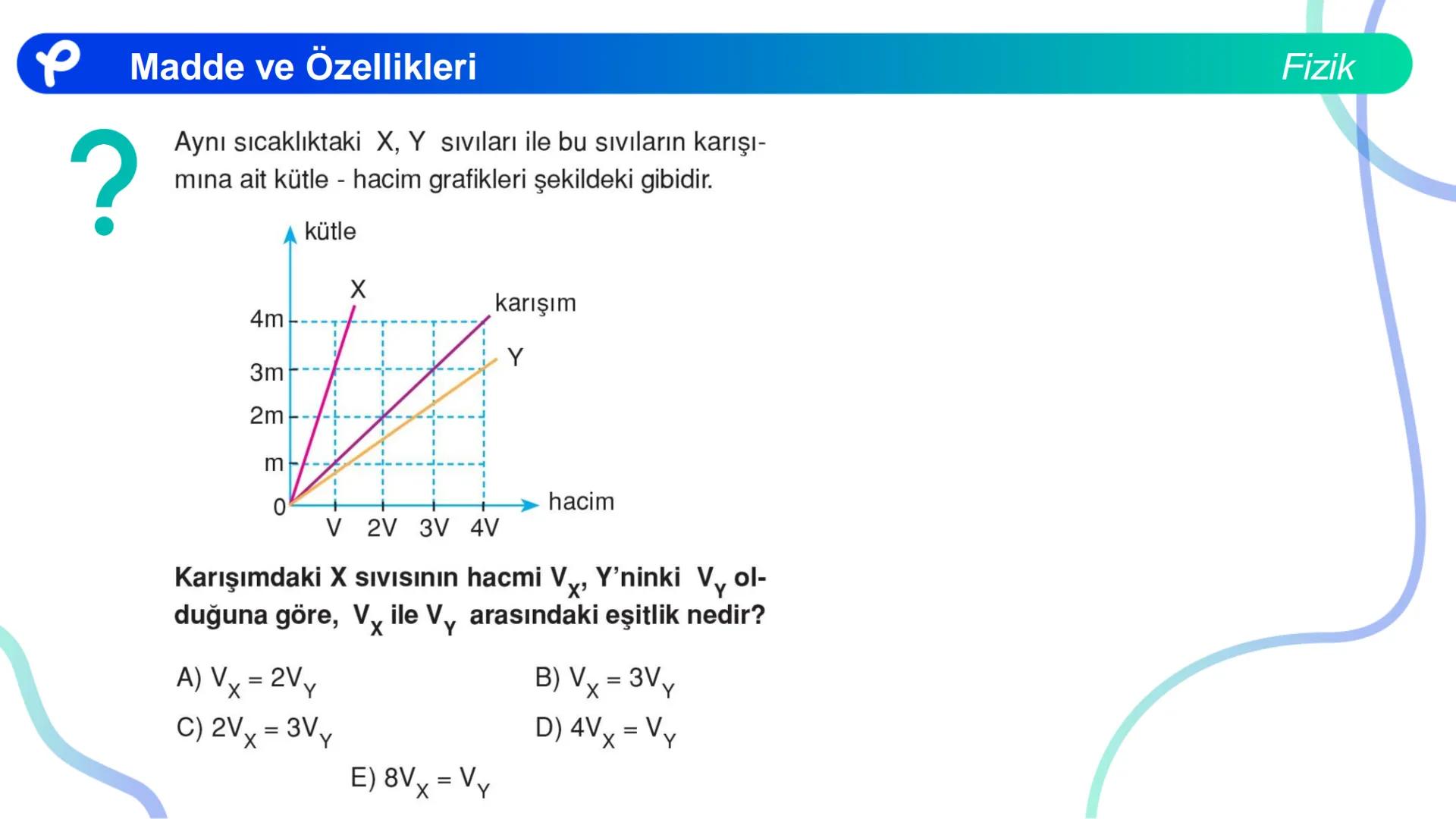 Fizik
MADDE VE ÖZELLİKLERİ ## Madde ve Özellikleri
**Madde:**
Kütlesi, hacmi ve eylemsizliği olan her şeye madde denir.
Fizik Madde ve Öze