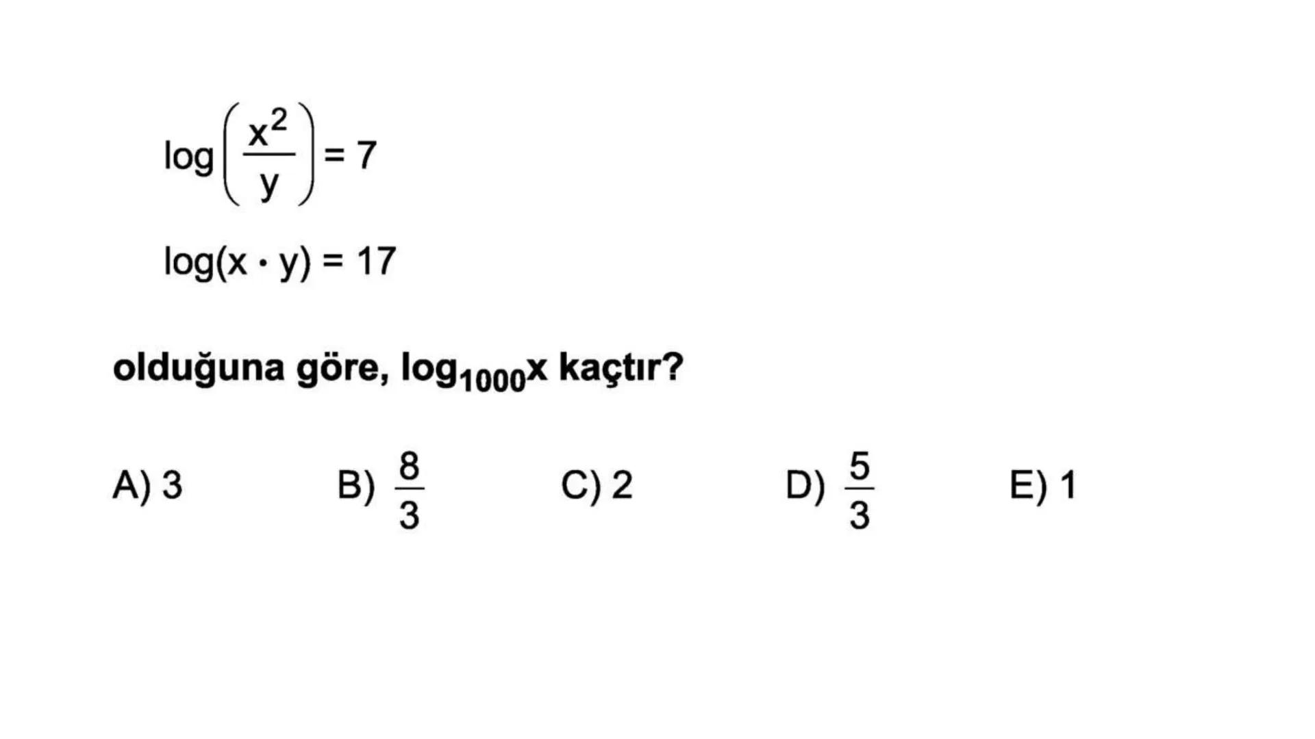 LOGARİTMA Logaritma konusuna çalışmaya başlamadan önce TYT – Üslü
Sayılar konusunu tekrar etmenizde fayda var. # ÜSTEL FONKSİYONUN
# ÖZELLİK