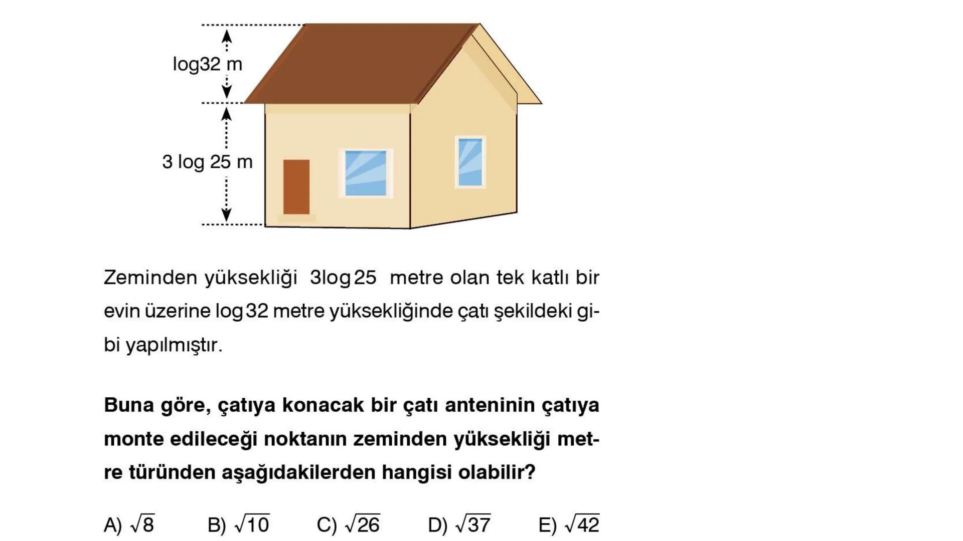 LOGARİTMA Logaritma konusuna çalışmaya başlamadan önce TYT – Üslü
Sayılar konusunu tekrar etmenizde fayda var. # ÜSTEL FONKSİYONUN
# ÖZELLİK