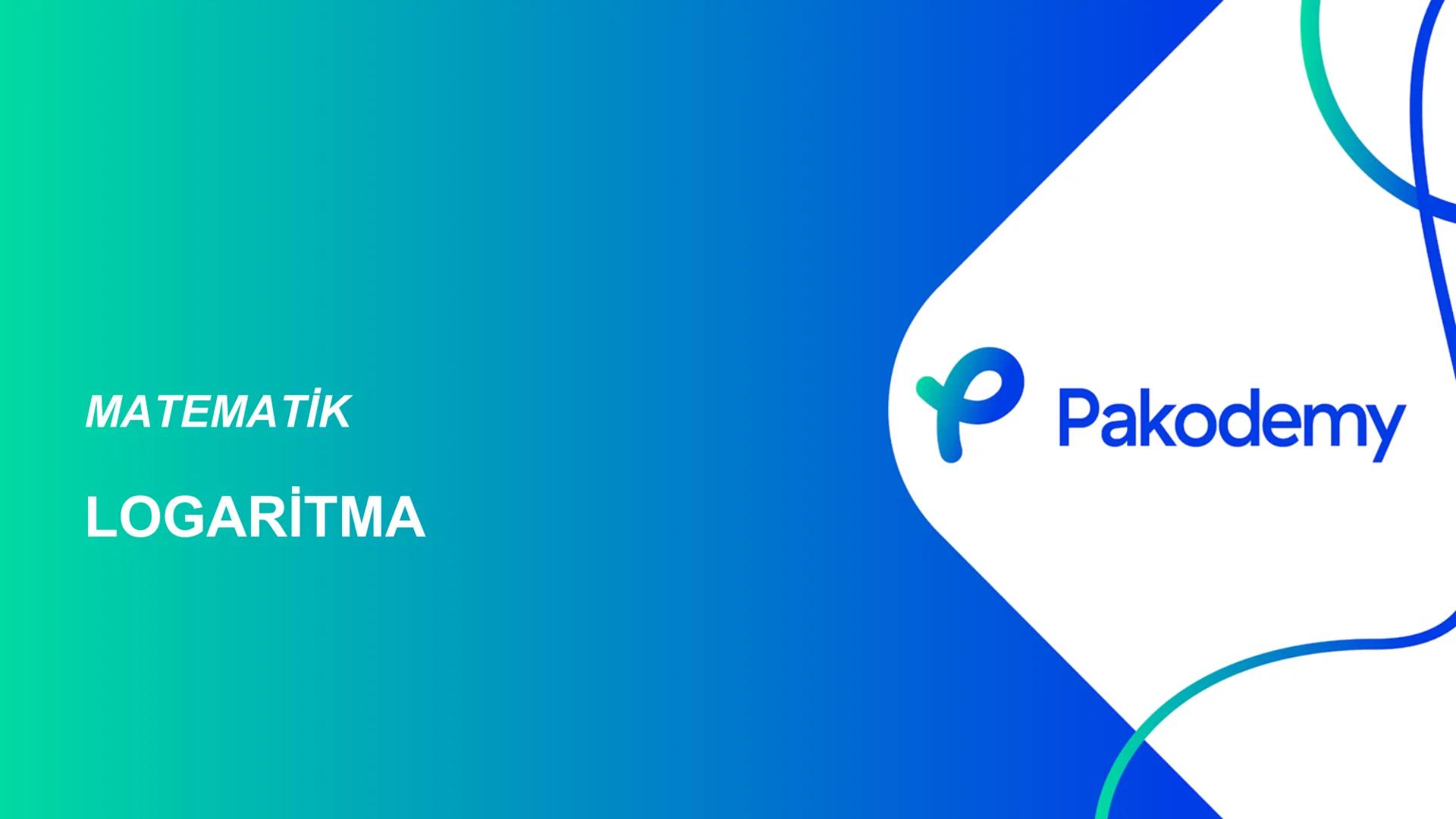 MATEMATİK
LOGARİTMA Logaritma
ÜSTEL VE LOGARİTMİK DENKLEMLER
?
12<sup>x</sup> = 4<sup>x + 2</sup>
olduğuna göre, x aşağıdakilerden hangisine