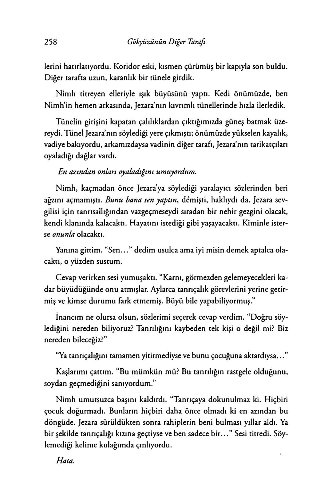 New York Times çok satan yazarları
& AMIE KAUFMAN
& MEAGAN SPOONER
GÖKYÜZÜNÜN
DİĞER
TARAFİ
EPhesus SATIŞ REKORLARI KIRAN ILLUMINAE SERİSİNİN