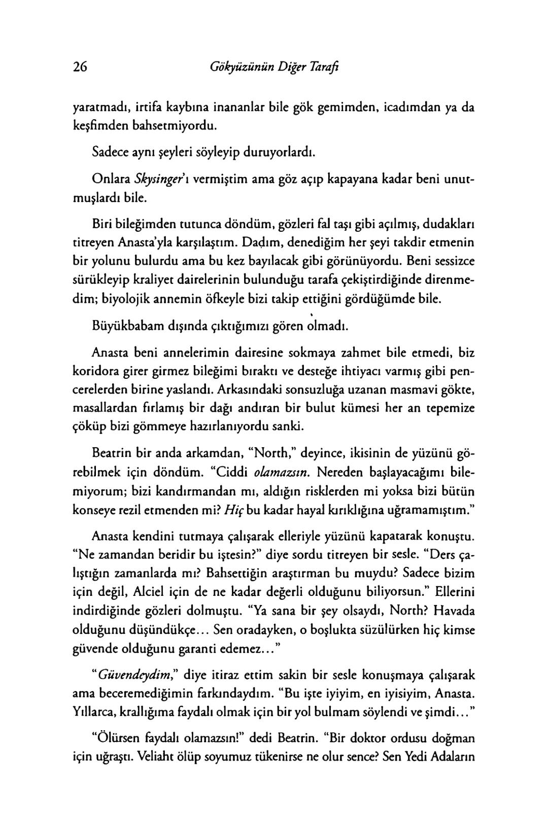 New York Times çok satan yazarları
& AMIE KAUFMAN
& MEAGAN SPOONER
GÖKYÜZÜNÜN
DİĞER
TARAFİ
EPhesus SATIŞ REKORLARI KIRAN ILLUMINAE SERİSİNİN