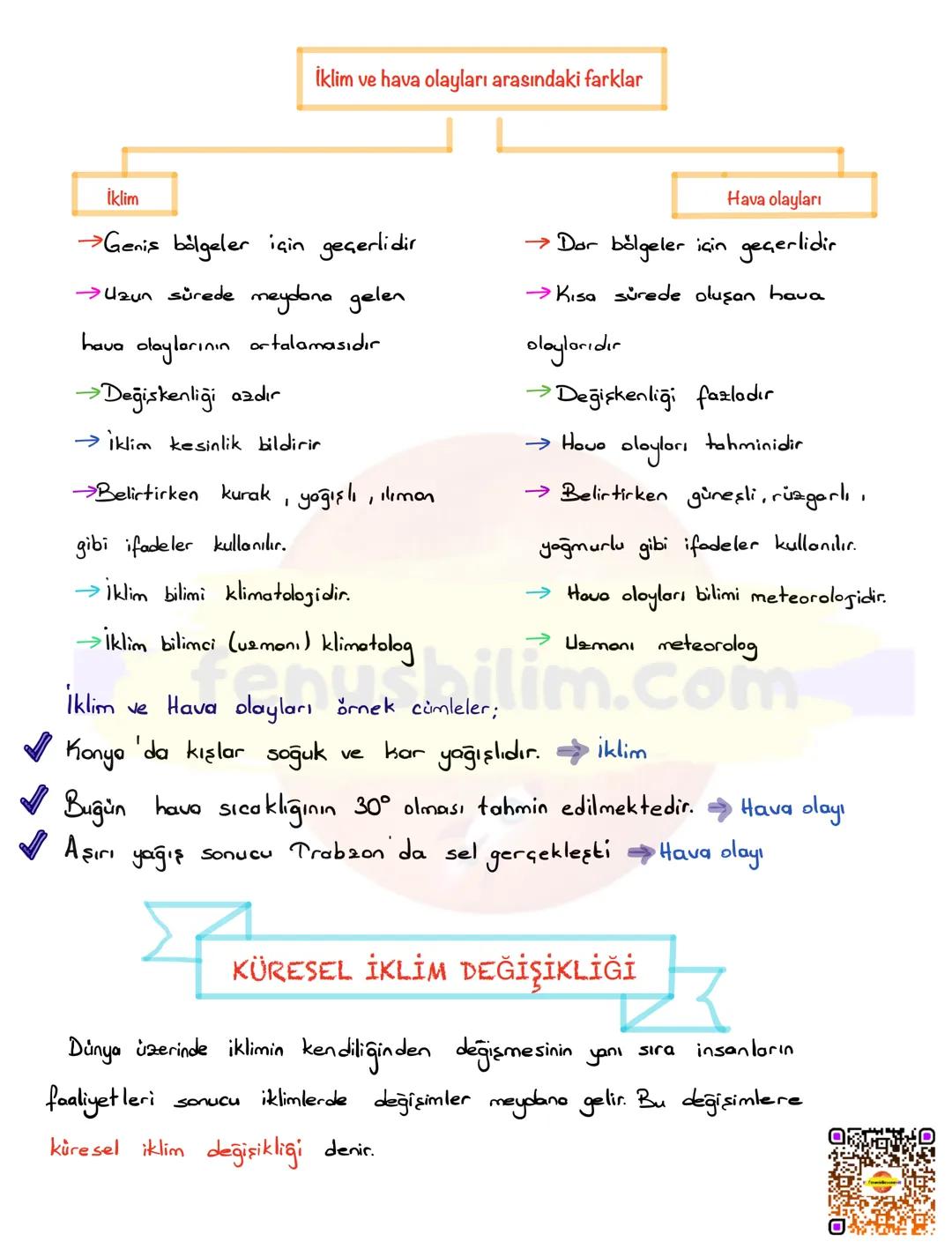 İKLİM VE HAVA HAREKETLERİ
Hava Olayları
✔Dünya 'nın etrafını atmosfer (hava
küre) sarmıştır. Atmosferin %78'; Azot
%21; oksijen, %1'; karbon