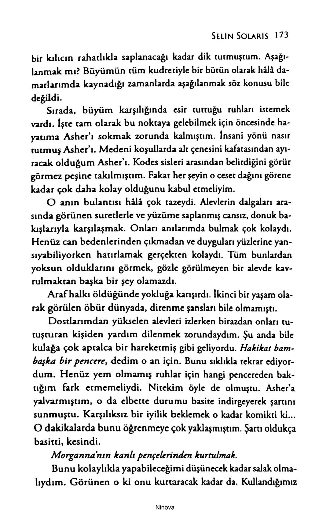 SELİN SOLARİS
# FANTOM
## ETKİSİ
DOĞA DÖNÜYOR
3. BASKI Piyanonun, ruhu dansa iteleyen notaları bir ipe sıralanmış gibi havaya
karıştı. Si