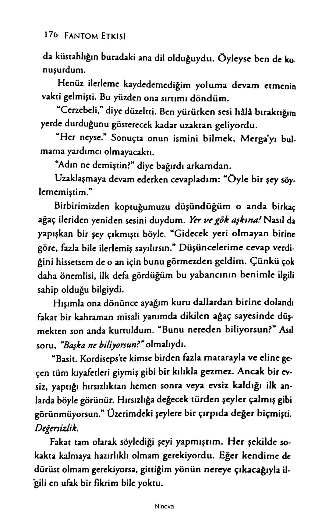 SELİN SOLARİS
# FANTOM
## ETKİSİ
DOĞA DÖNÜYOR
3. BASKI Piyanonun, ruhu dansa iteleyen notaları bir ipe sıralanmış gibi havaya
karıştı. Si