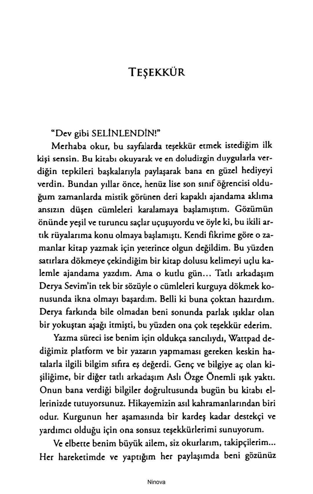SELİN SOLARİS
# FANTOM
## ETKİSİ
DOĞA DÖNÜYOR
3. BASKI Piyanonun, ruhu dansa iteleyen notaları bir ipe sıralanmış gibi havaya
karıştı. Si