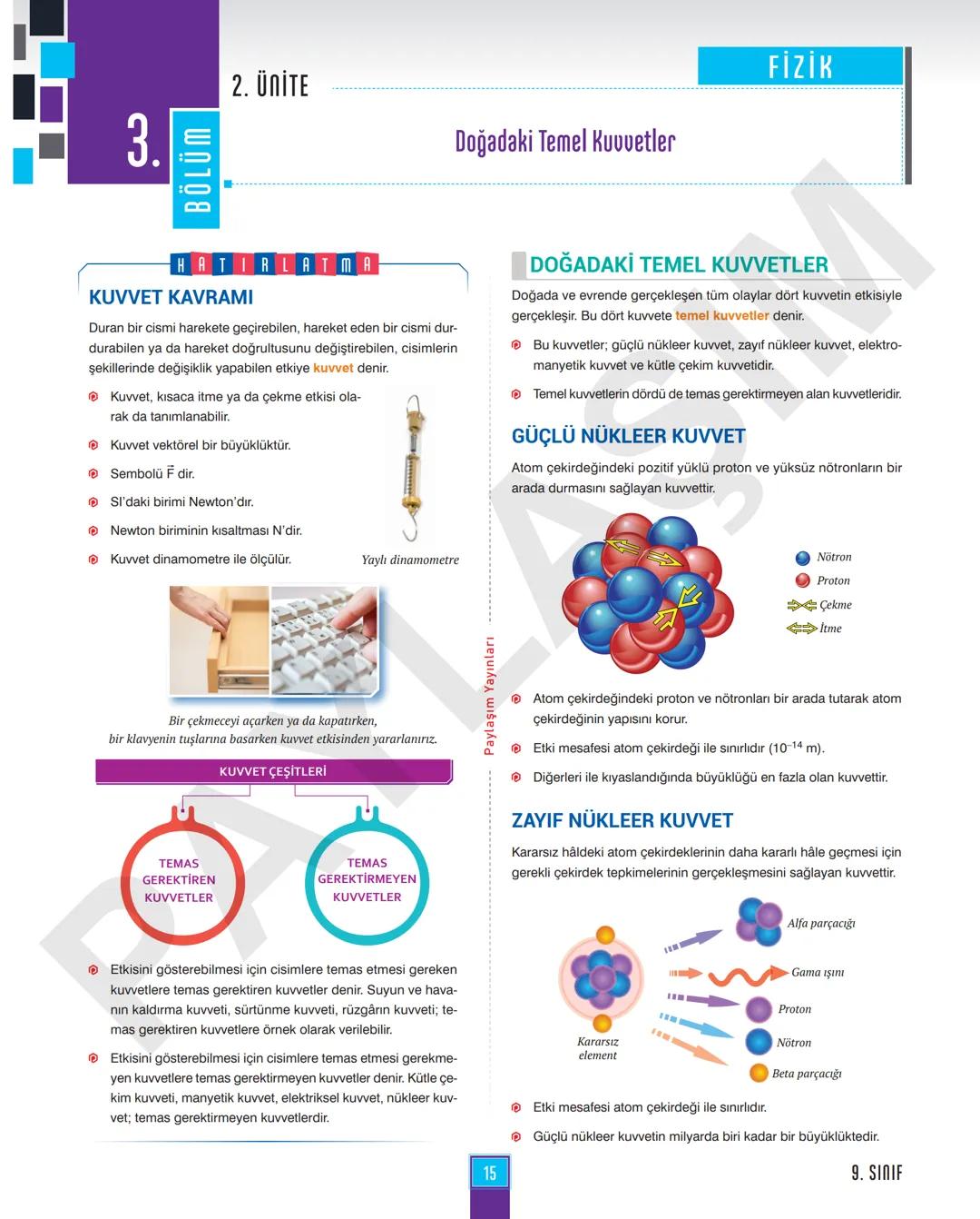 9.
SINIF
FİZİK
ANLATIM MODÜLÜ
VİDEO ÇÖZÜM MOBİL KÜTÜPHANE AKILLI TAHTA
YENİ
MÜFREDATA
UYGUNDUR
4X4
CEYREK
MODÜL
PAYLAŞIM
YAYINLARI Paylaşım