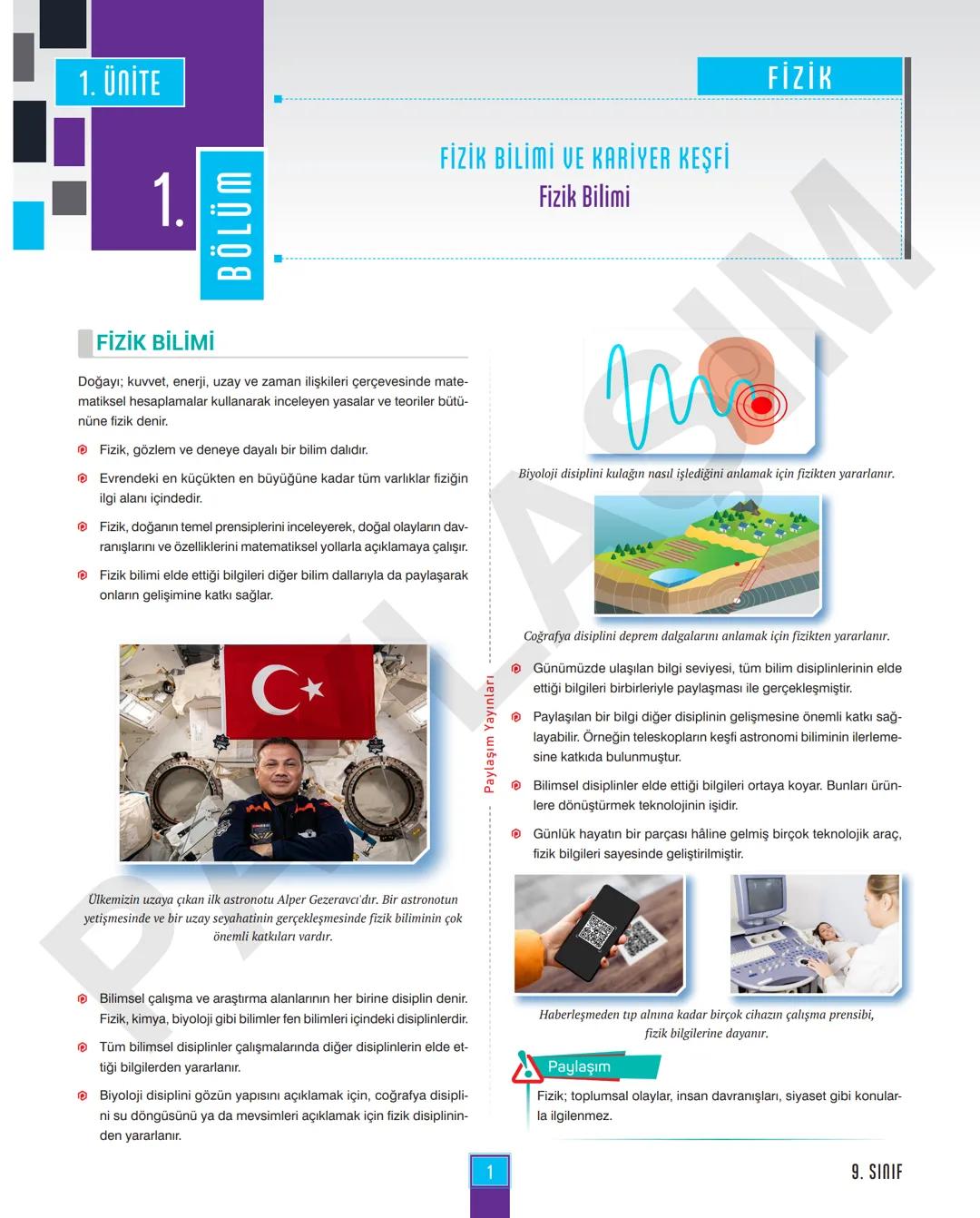 9.
SINIF
FİZİK
ANLATIM MODÜLÜ
VİDEO ÇÖZÜM MOBİL KÜTÜPHANE AKILLI TAHTA
YENİ
MÜFREDATA
UYGUNDUR
4X4
CEYREK
MODÜL
PAYLAŞIM
YAYINLARI Paylaşım