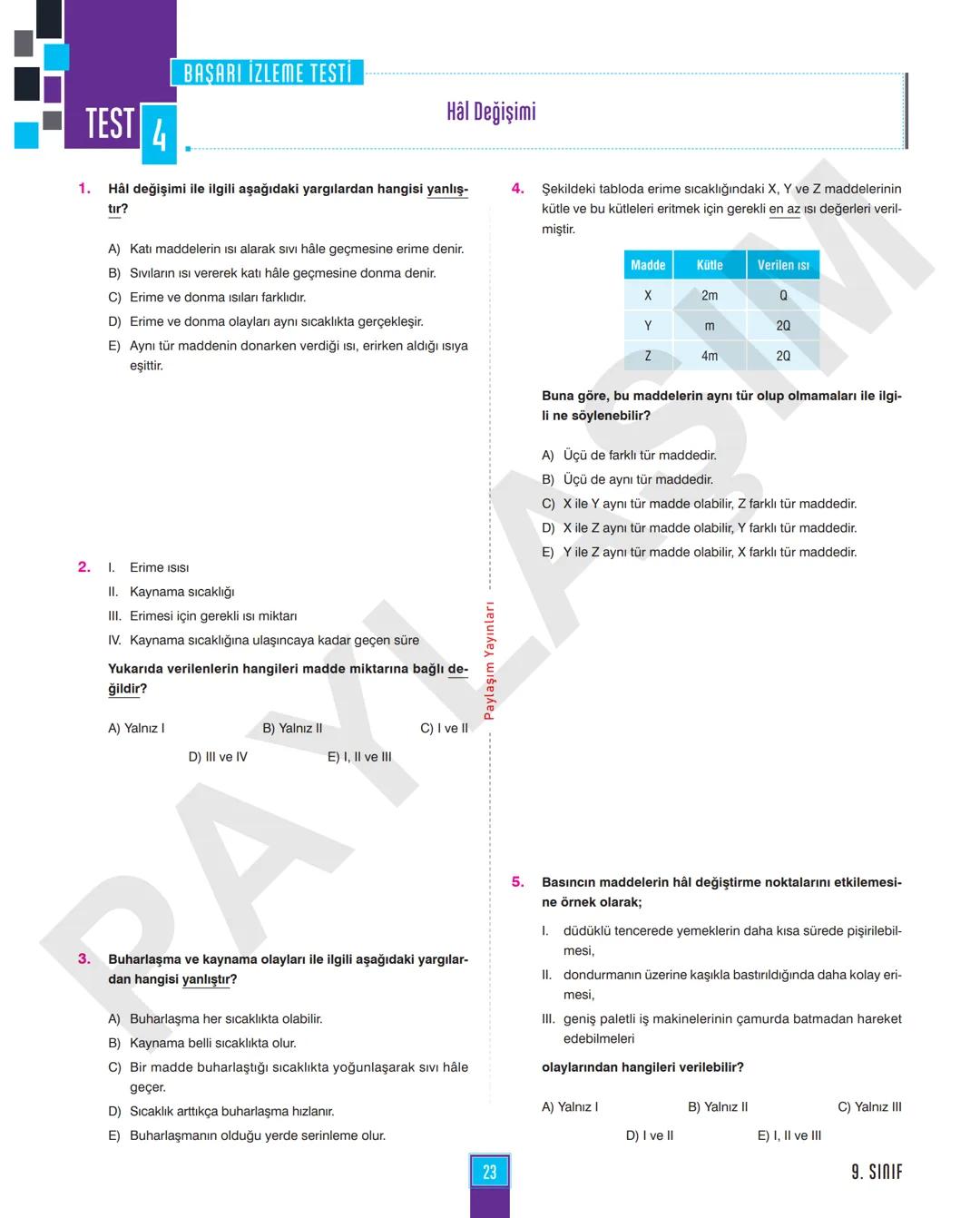 9.
SINIF
FİZİK
ANLATIM MODÜLÜ
VİDEO ÇÖZÜM MOBİL KÜTÜPHANE AKILLI TAHTA
YENİ
MÜFREDATA
UYGUNDUR
4X4
CEYREK
MODÜL
PAYLAŞIM
YAYINLARI Paylaşım