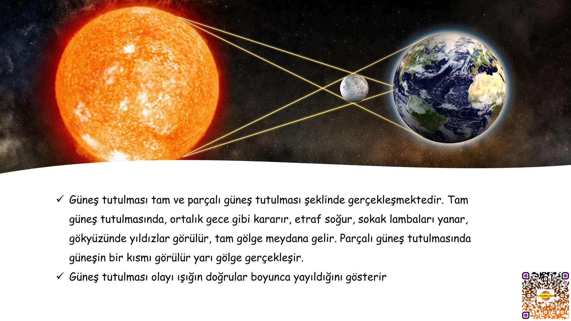 ## GÜNEŞ
## SİSTEMİ VE
## TUTULMALAR GÜNEŞ
SİSTEMİ
KAZANIMLAR
• F.6.1.1. Güneş Sistemi
• F.6.1.1.1. Güneş sistemindeki gezegenleri birbirler