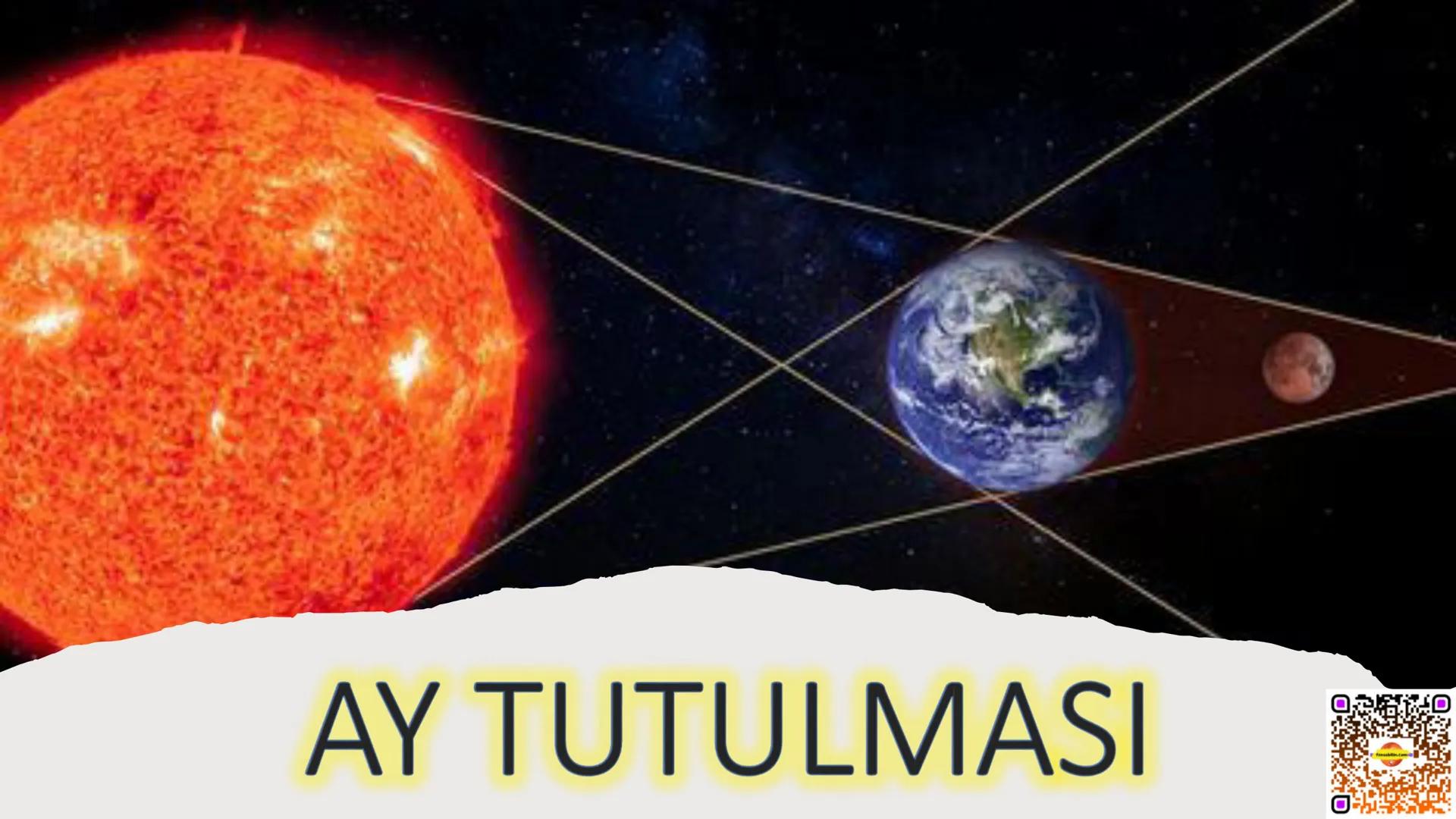 ## GÜNEŞ
## SİSTEMİ VE
## TUTULMALAR GÜNEŞ
SİSTEMİ
KAZANIMLAR
• F.6.1.1. Güneş Sistemi
• F.6.1.1.1. Güneş sistemindeki gezegenleri birbirler