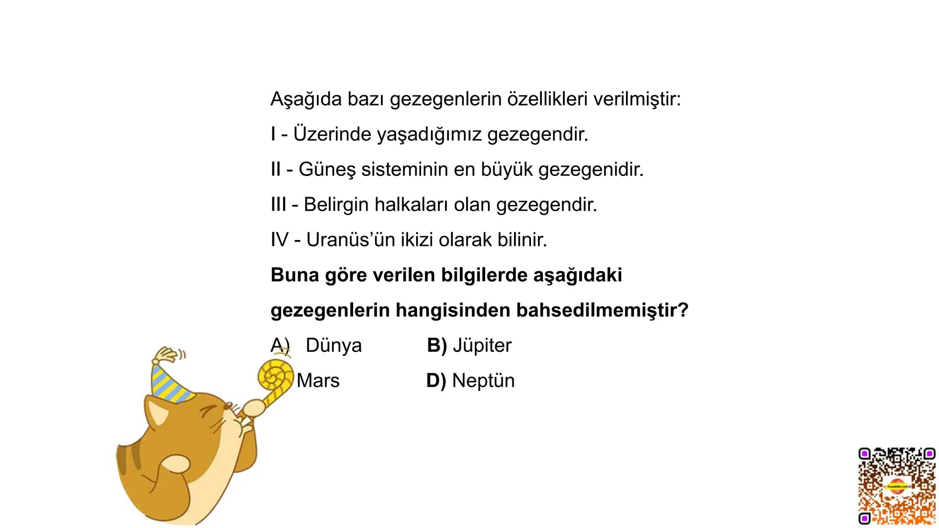 ## GÜNEŞ
## SİSTEMİ VE
## TUTULMALAR GÜNEŞ
SİSTEMİ
KAZANIMLAR
• F.6.1.1. Güneş Sistemi
• F.6.1.1.1. Güneş sistemindeki gezegenleri birbirler