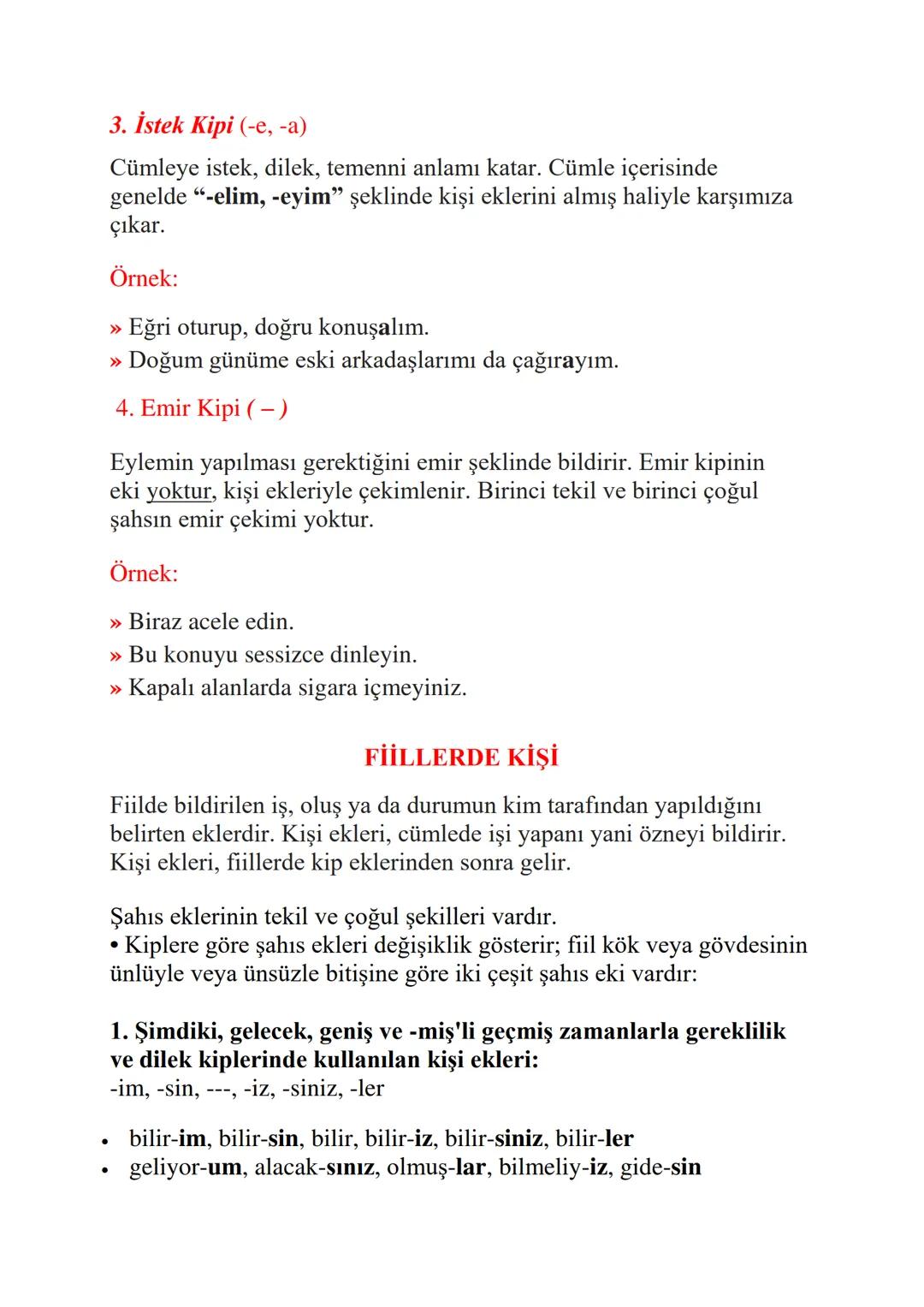 # Fiil Çekimi (Fiillerde Kip, Kişi, Olumsuzluk ve Soru)
## Çekimli Fiil Nedir?
Çekimli fiil, belirli bir zaman ya da dileği kişiyle birlik