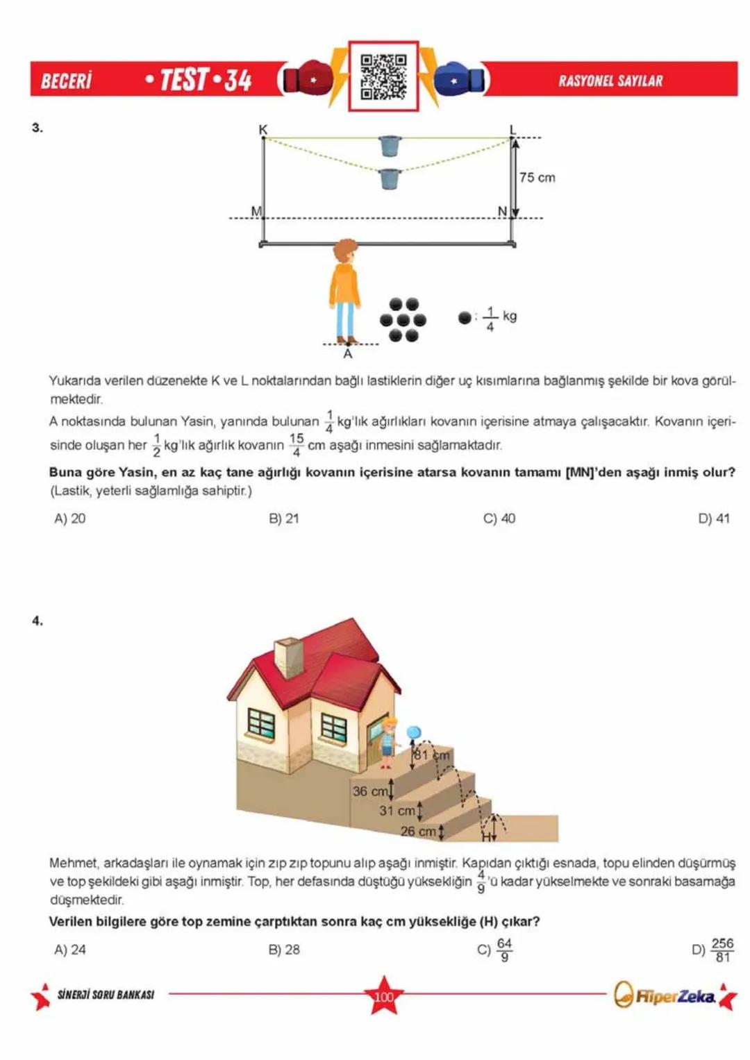 Telat BİLİCAN
Serkan AKÇA Yasin ARSLAN
SINAVA HAZIRLIK
OKULA YARDIMCI
Sinerji S
YENİ
NESİL
Matematik
7.
Sınıf
Soru
Bankası
QRKod
Çözümlü
Akı