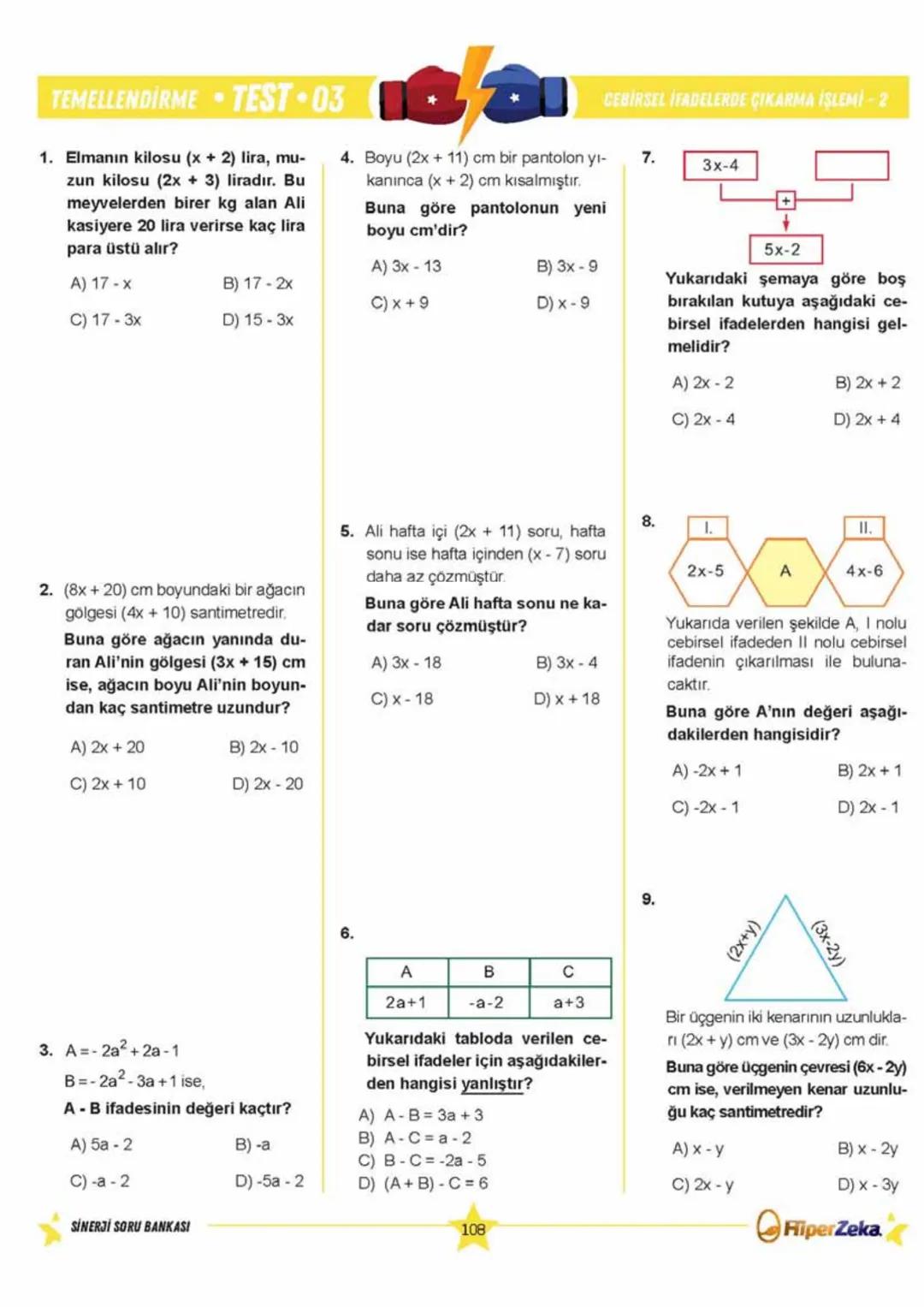 Telat BİLİCAN
Serkan AKÇA Yasin ARSLAN
SINAVA HAZIRLIK
OKULA YARDIMCI
Sinerji S
YENİ
NESİL
Matematik
7.
Sınıf
Soru
Bankası
QRKod
Çözümlü
Akı